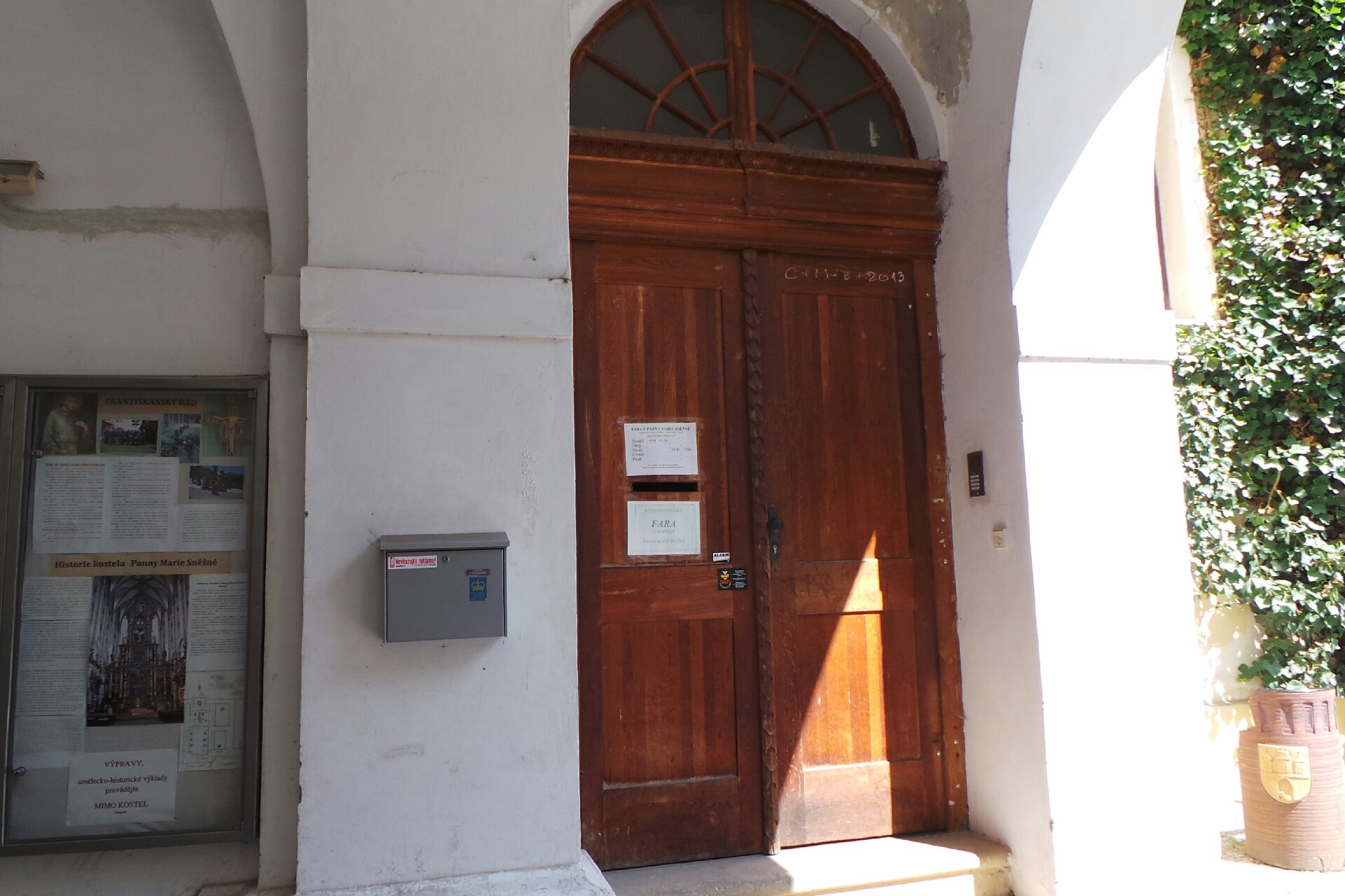 Římskokatolická farnost u kostela Panny Marie Sněžné Praha - Nové Město