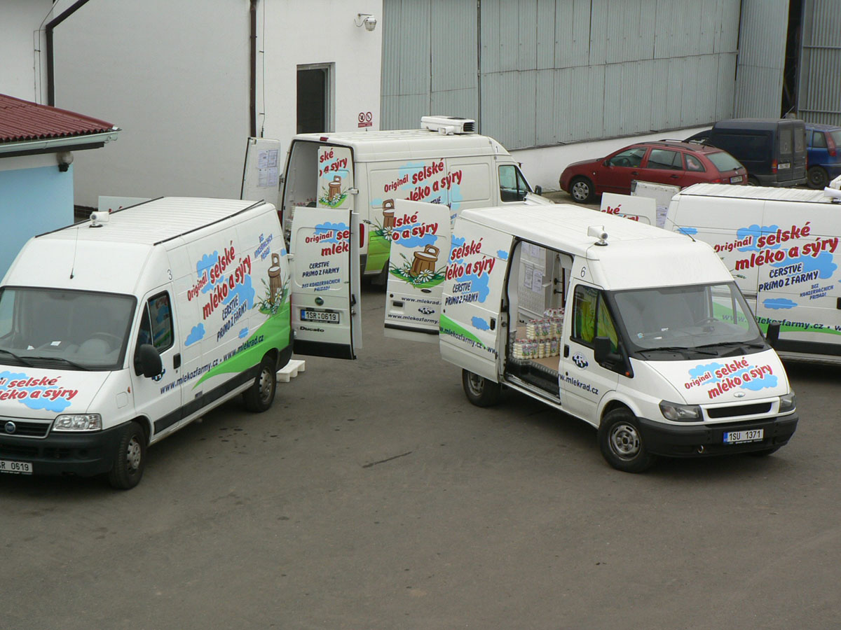 Mléko z farmy - Němcova selská mlékárna Radonice foto 2