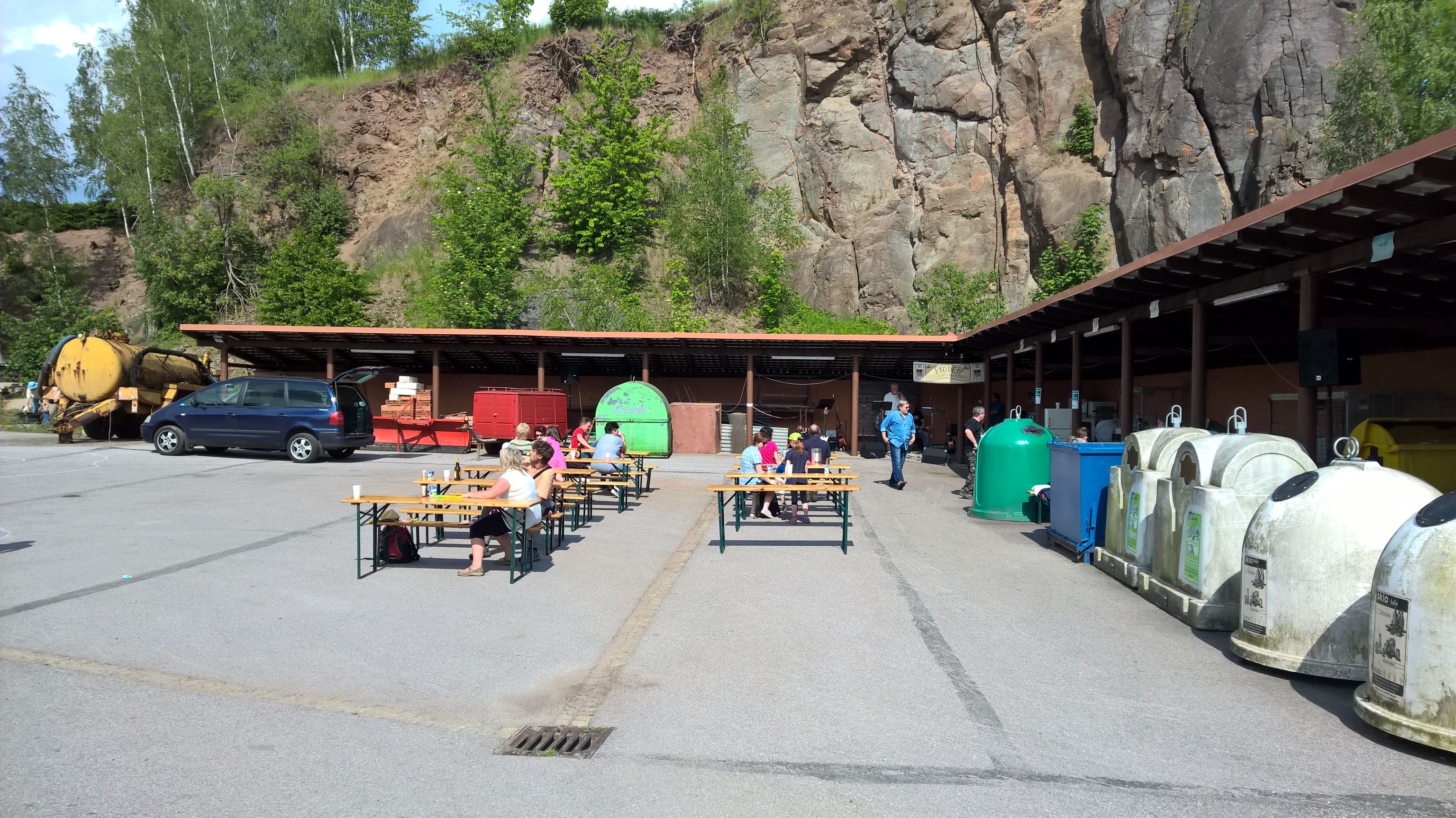 Městys Pecka - sběrný dvůr