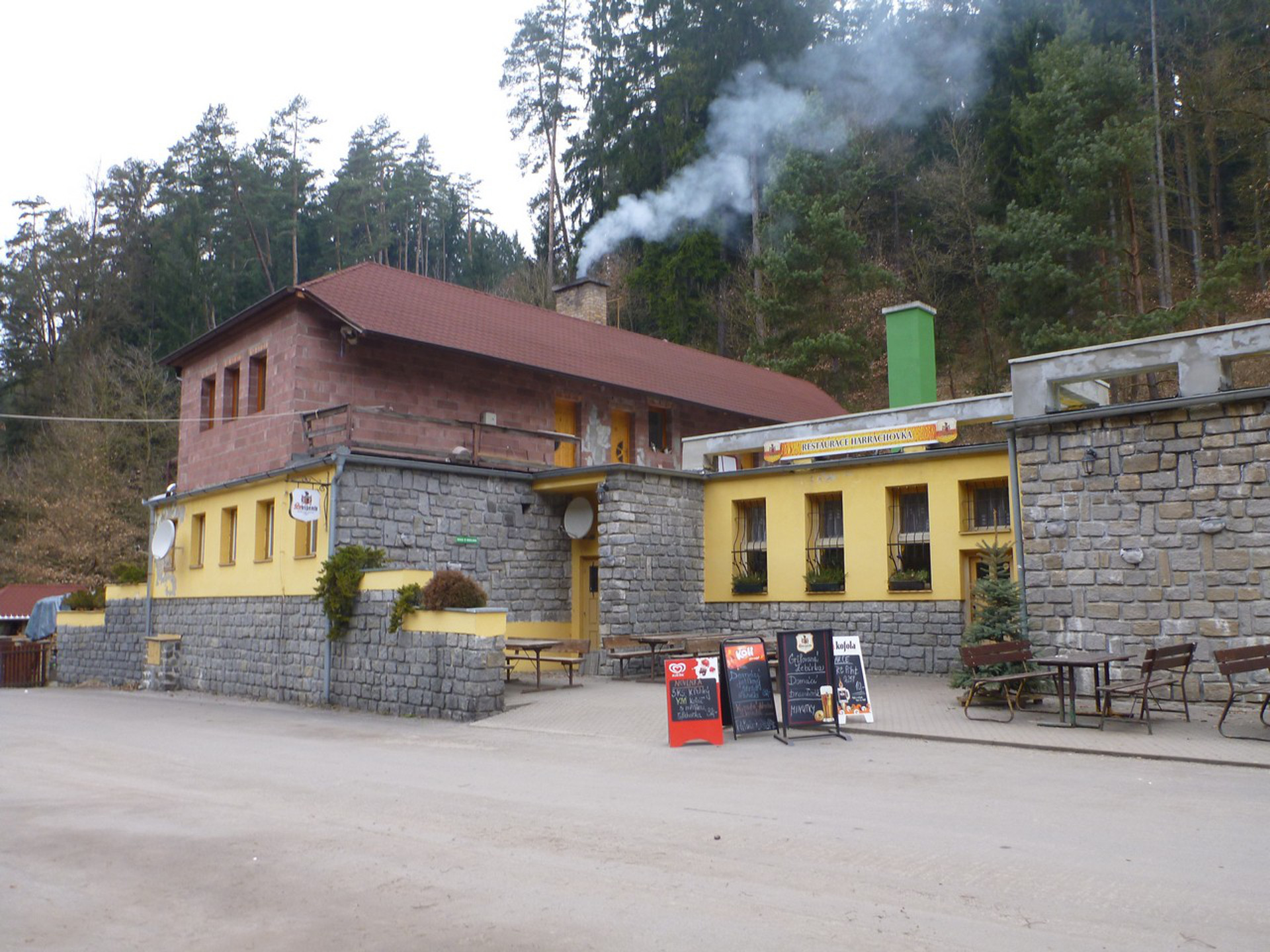 Lesní restaurace Harrachovka
