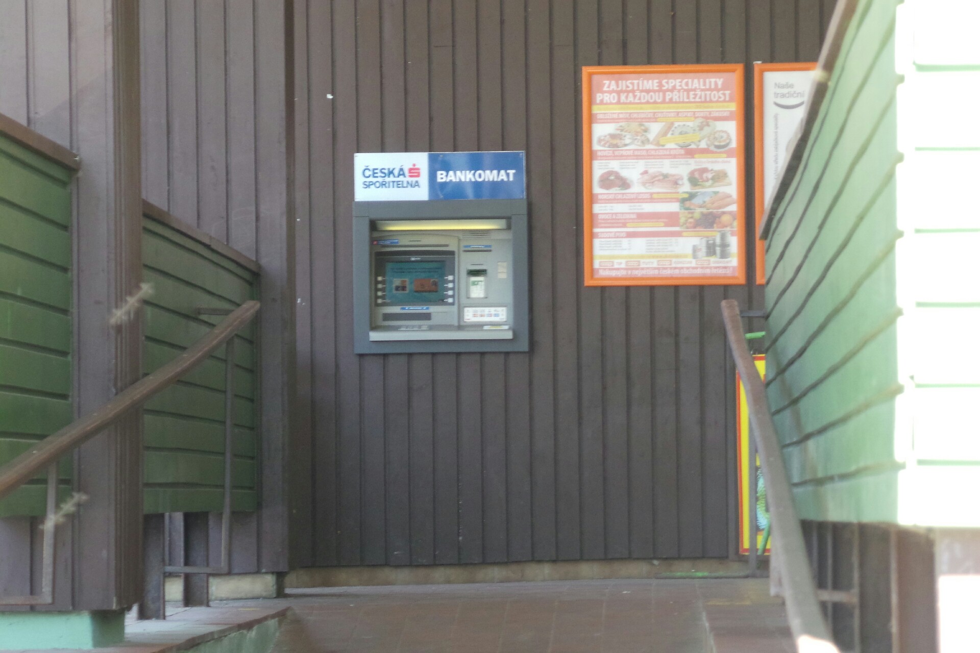 Bankomat České spořitelny