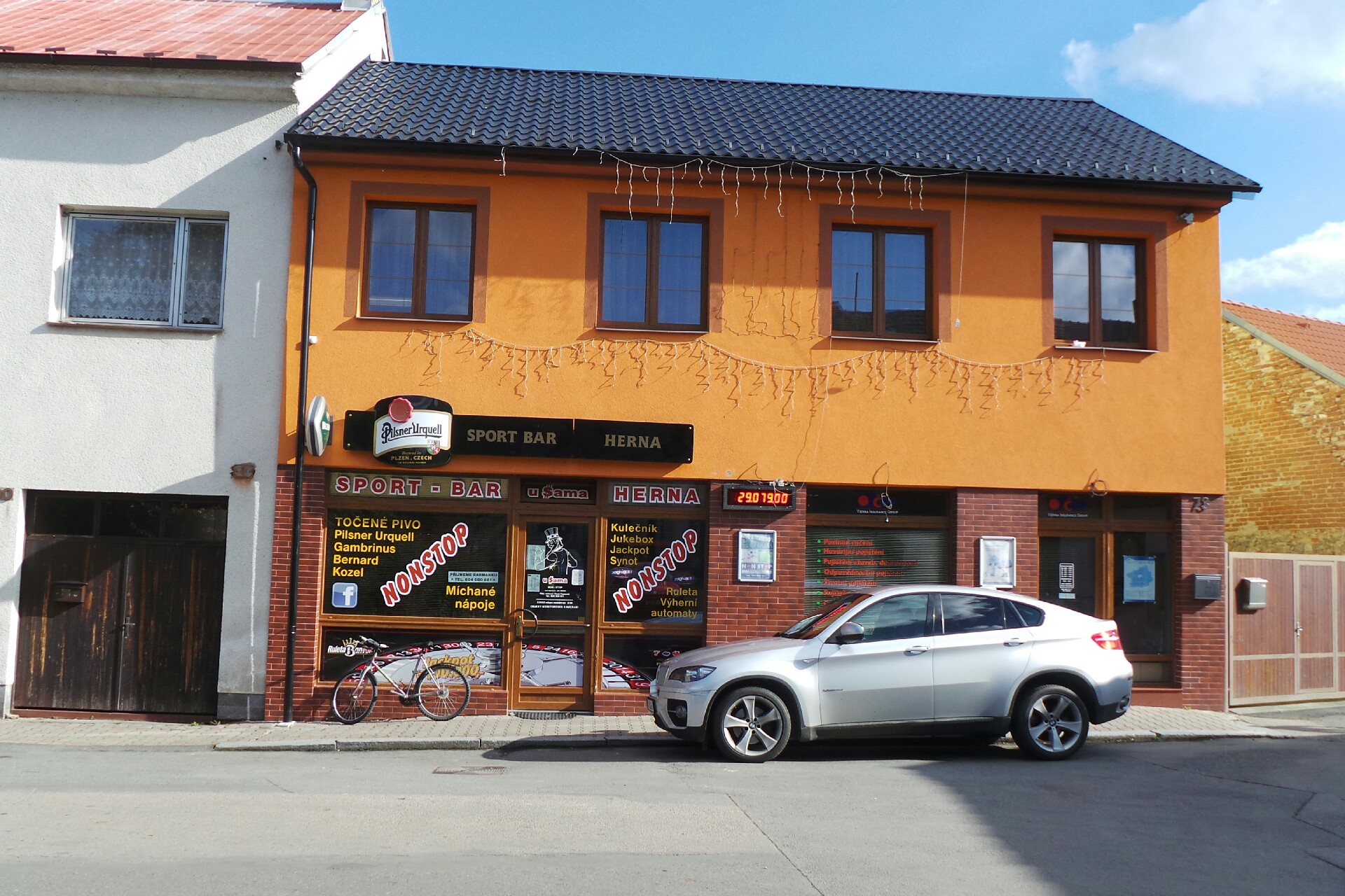 Sport bar, herna U Sama