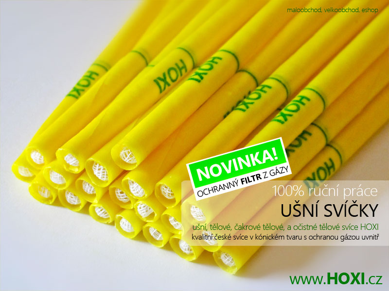 HOXI - výroba a prodej ušních a tělových svíček foto 3