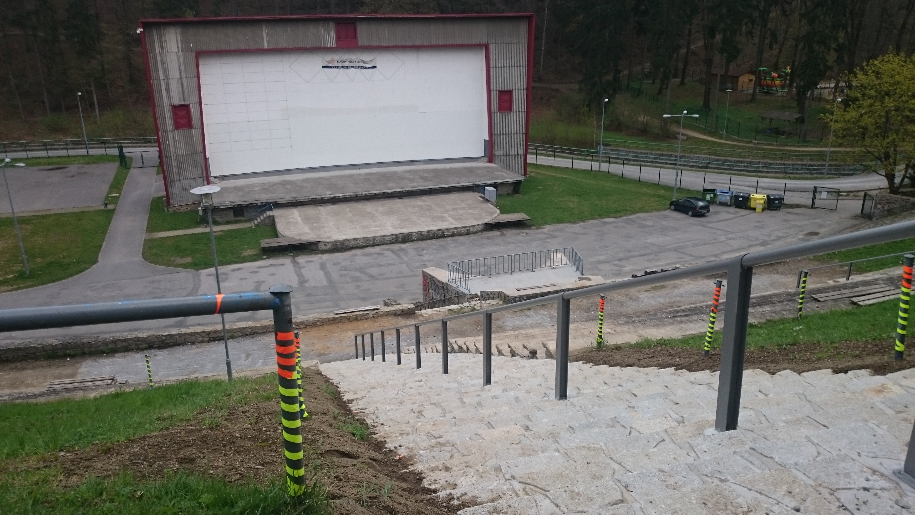 Amfiteátr Březinovy Sady Jihlava foto 2