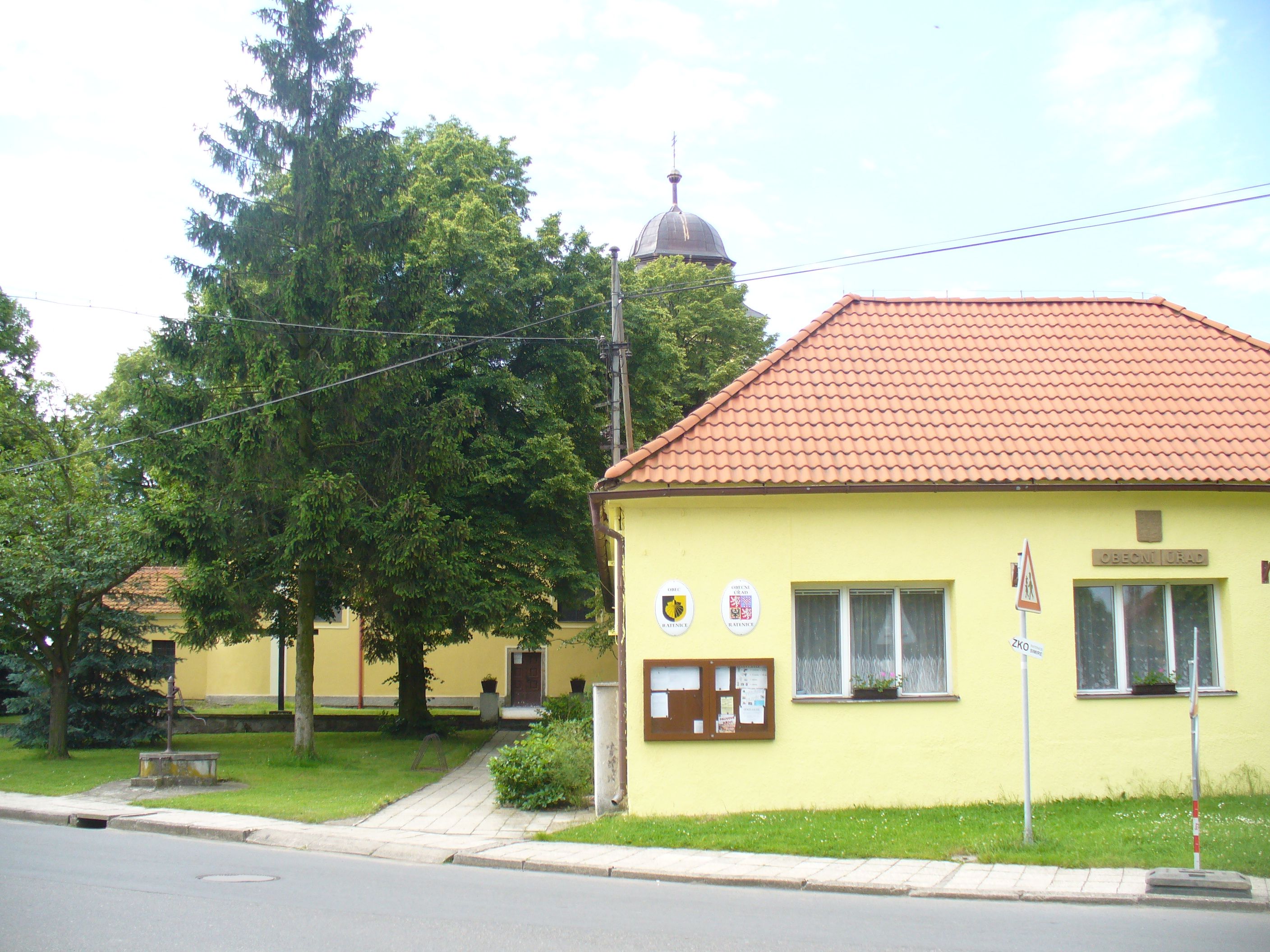 Ratenice - obecní úřad