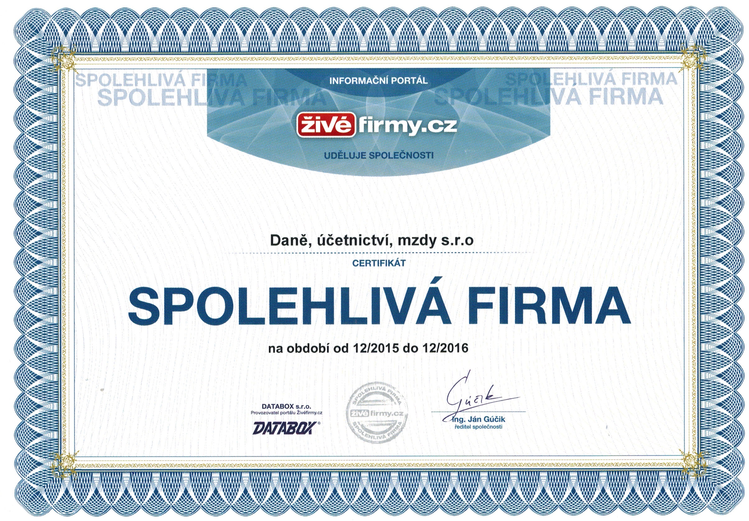 Daně, účetnictví, mzdy, s.r.o. foto 2