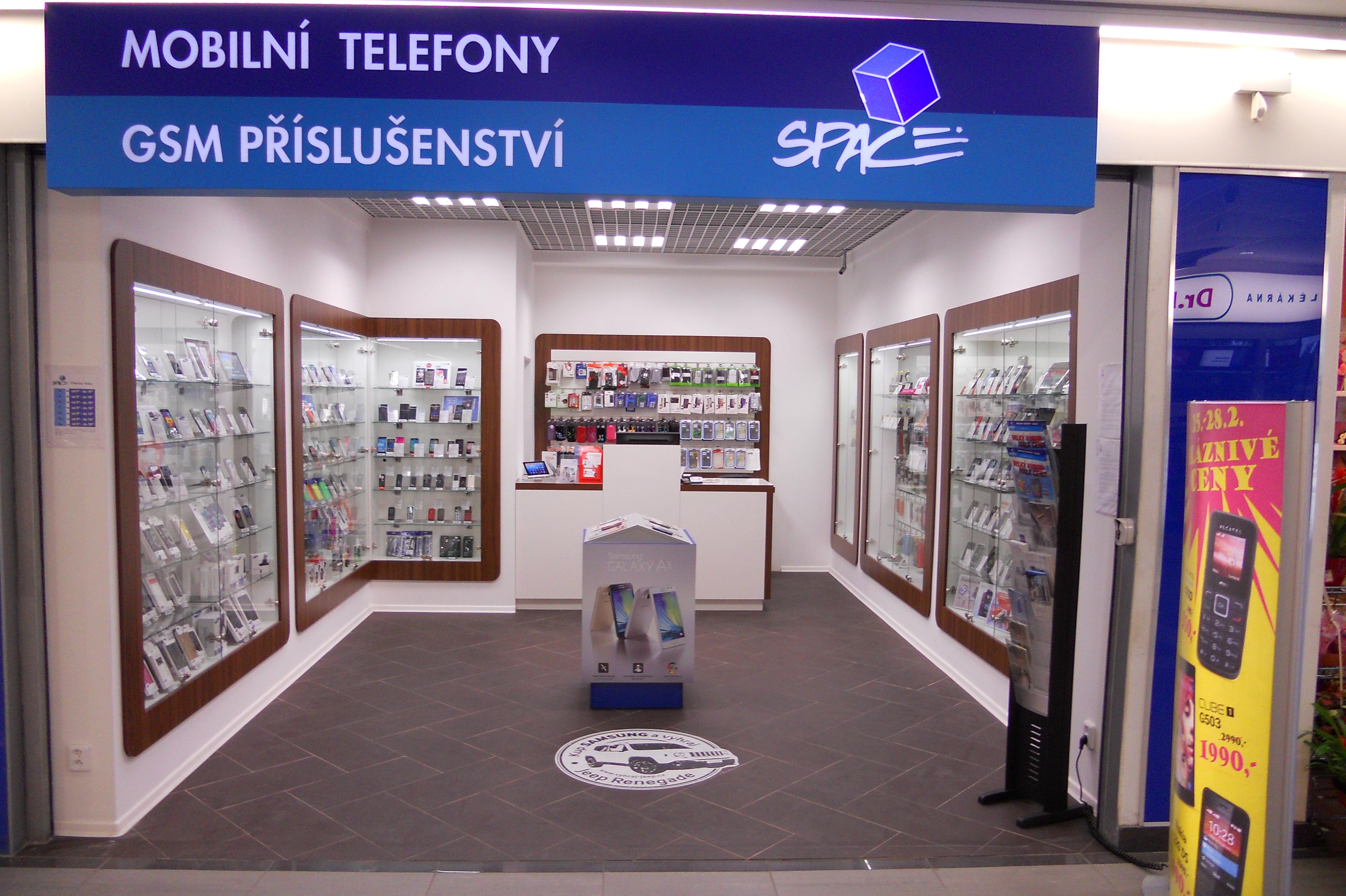 SPACE mobilní telefony