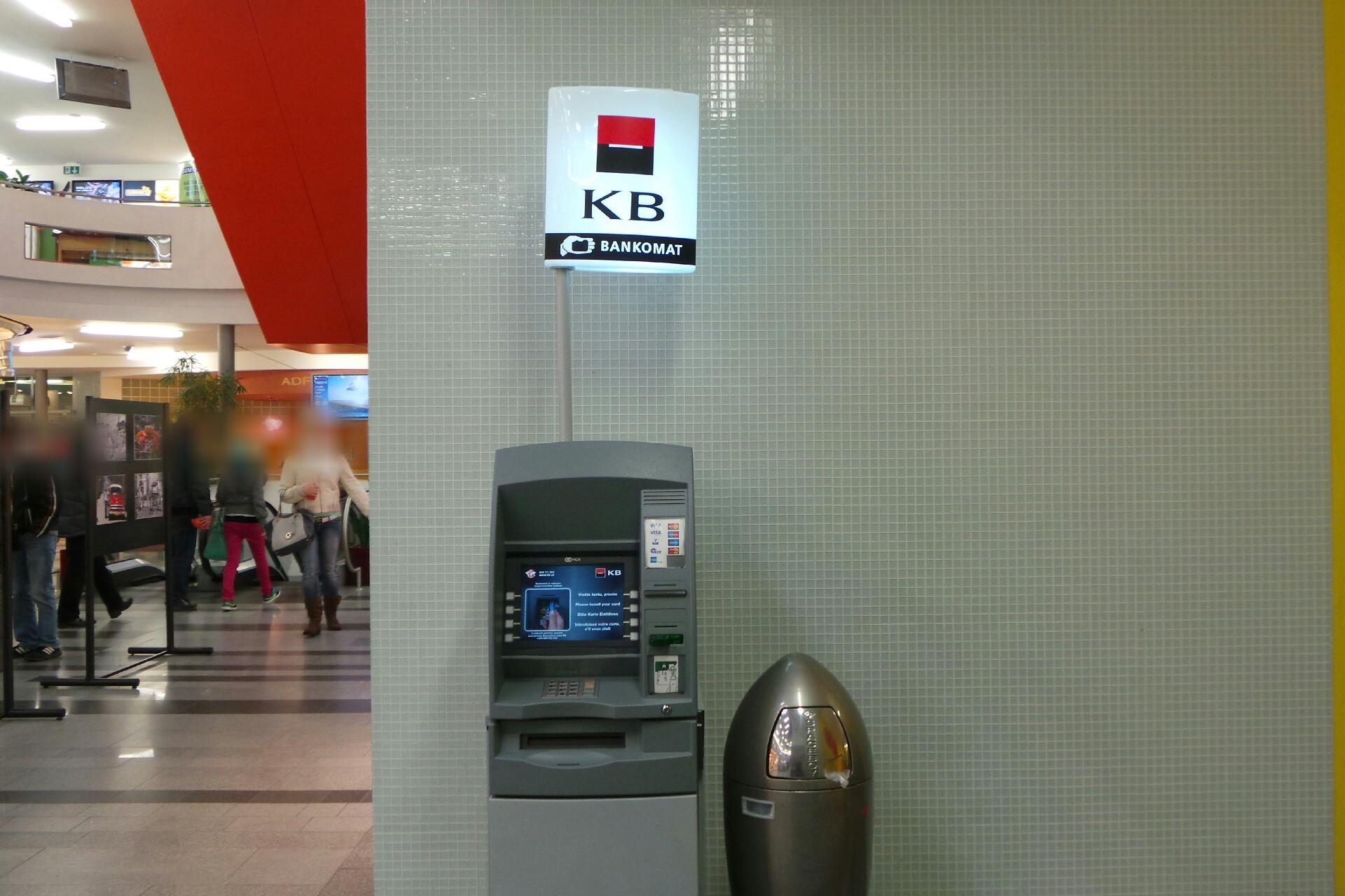 Bankomat Komerční banky