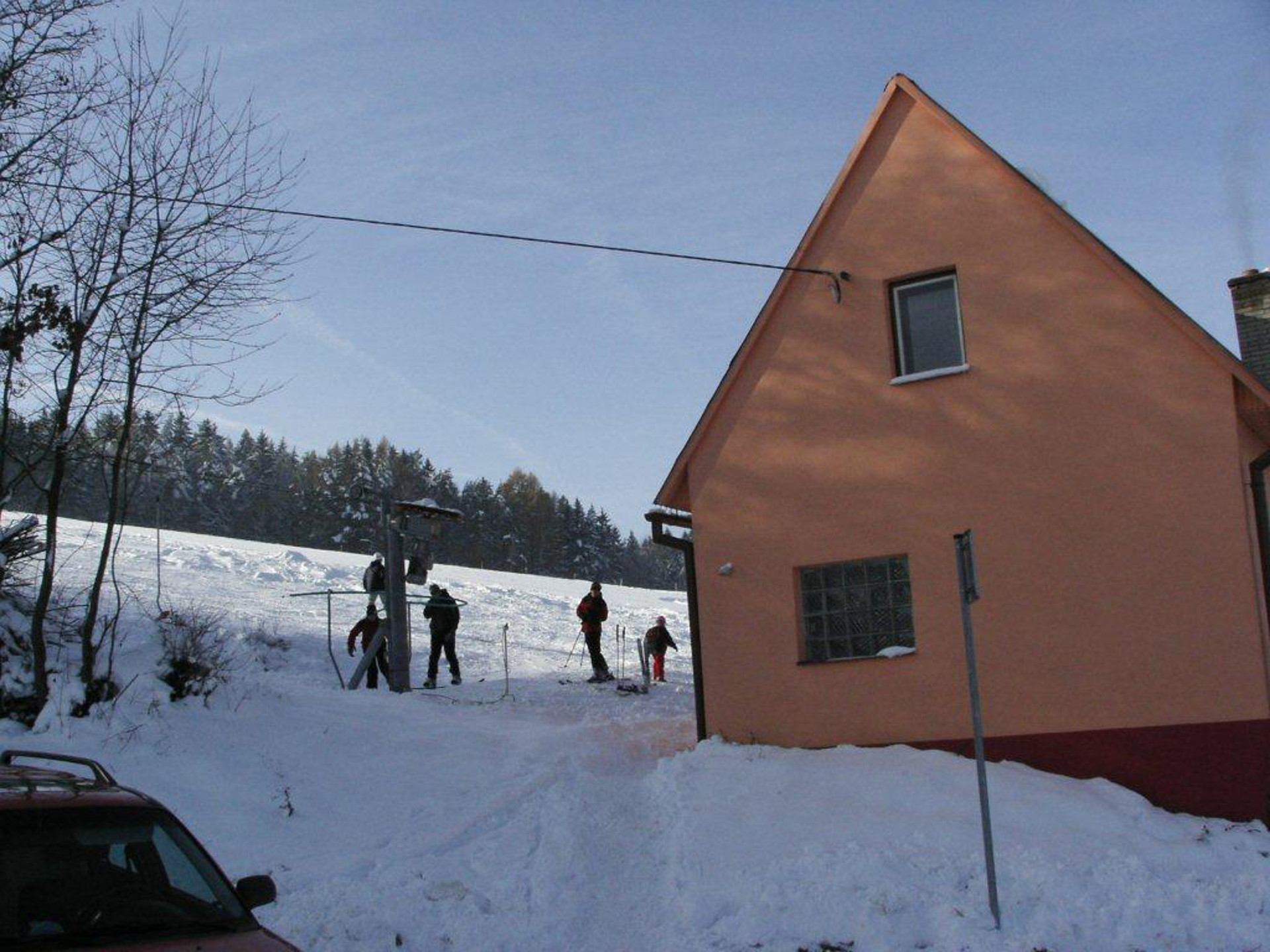 Lyžařský vlek v Šanově foto 2