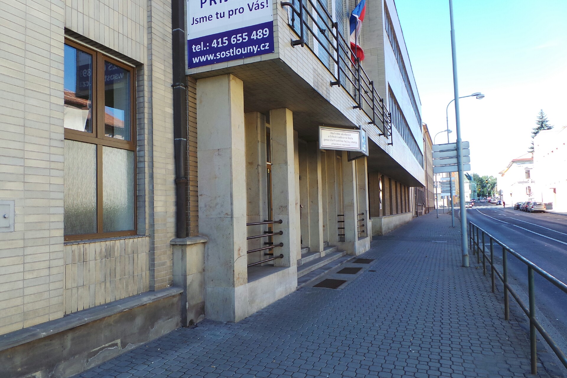 Obchodní akademie a Střední odborná škola generála Františka Fajtla, Louny