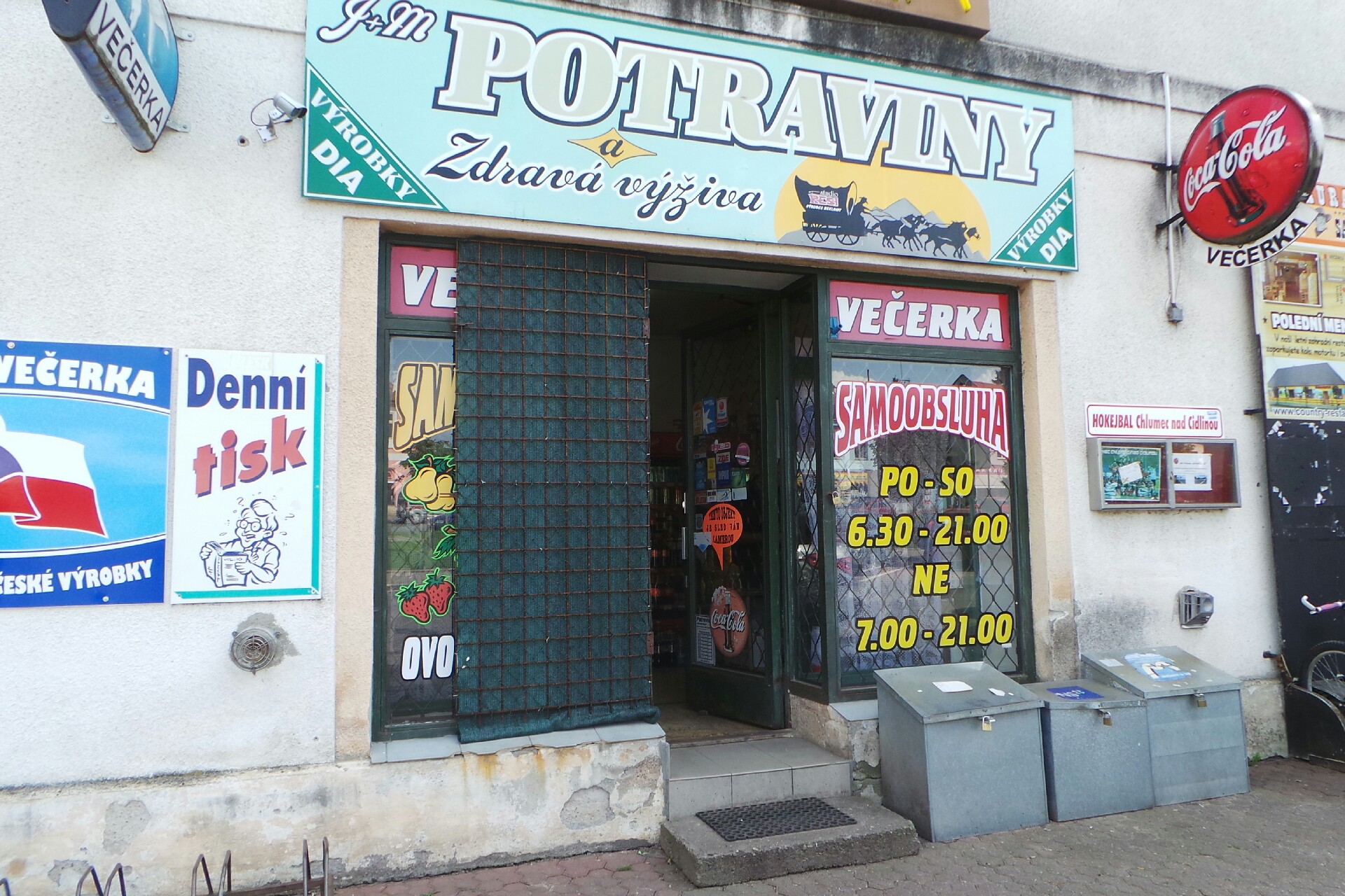 Smíšené zboží Klicperovo náměstí 	15
