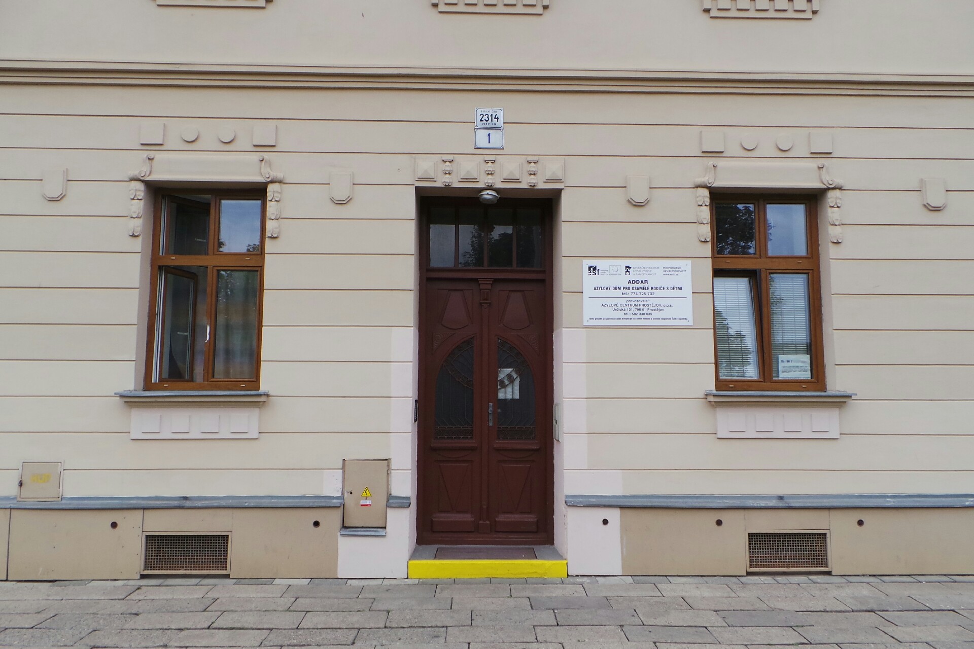 ADDAR Azylový dům pro osamělé rodiče s dětmi