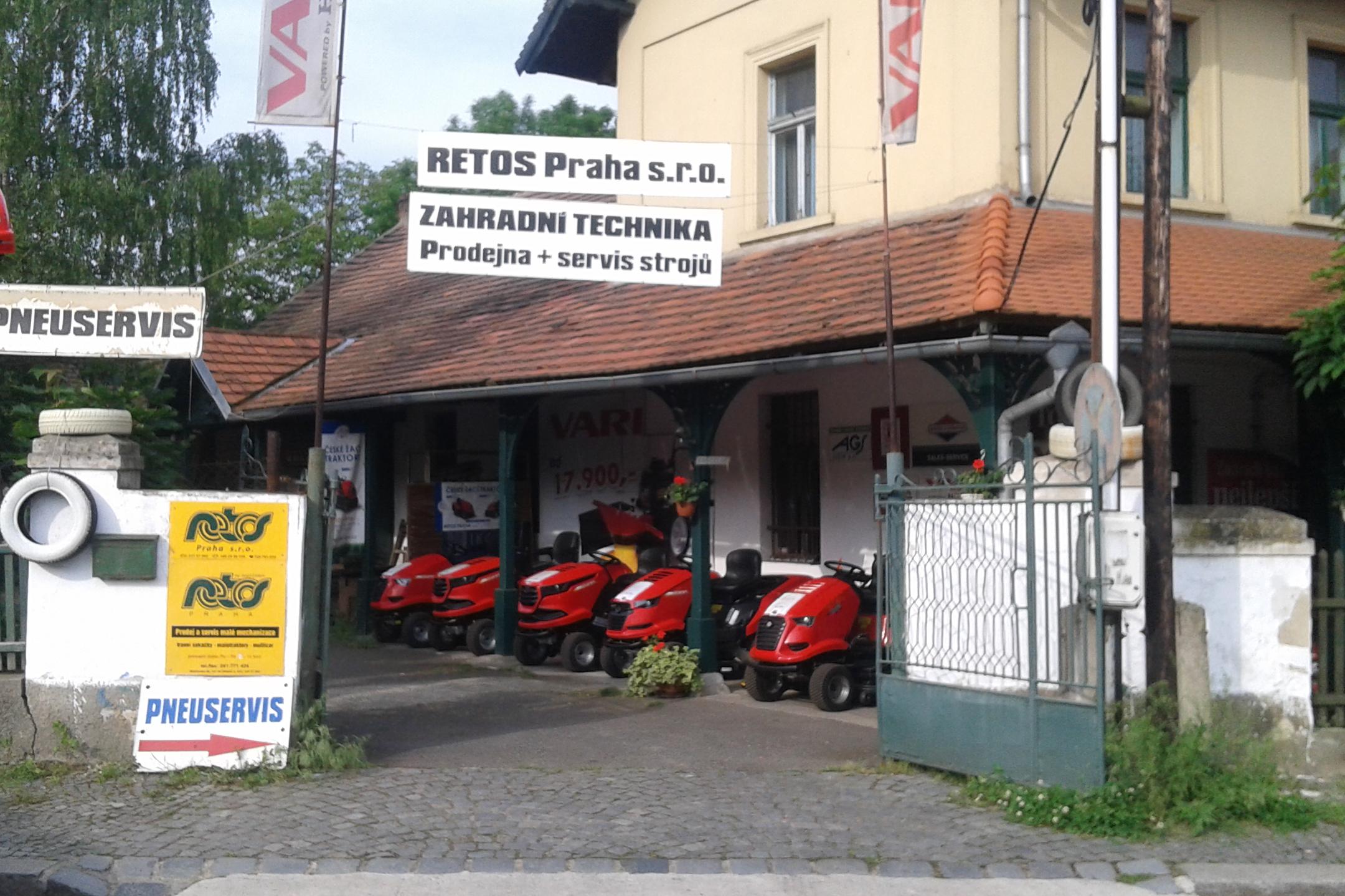 Sekání svahů - RETOS Praha s.r.o.