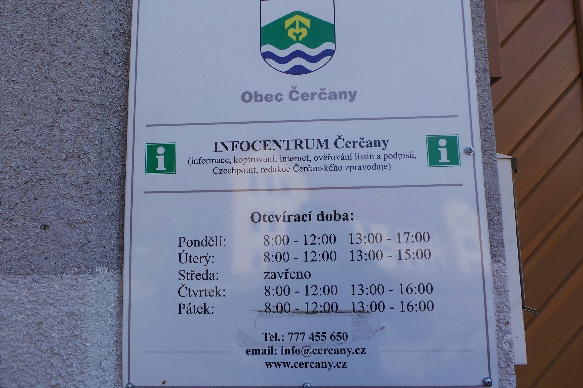 Informační centrum Čerčany foto 2