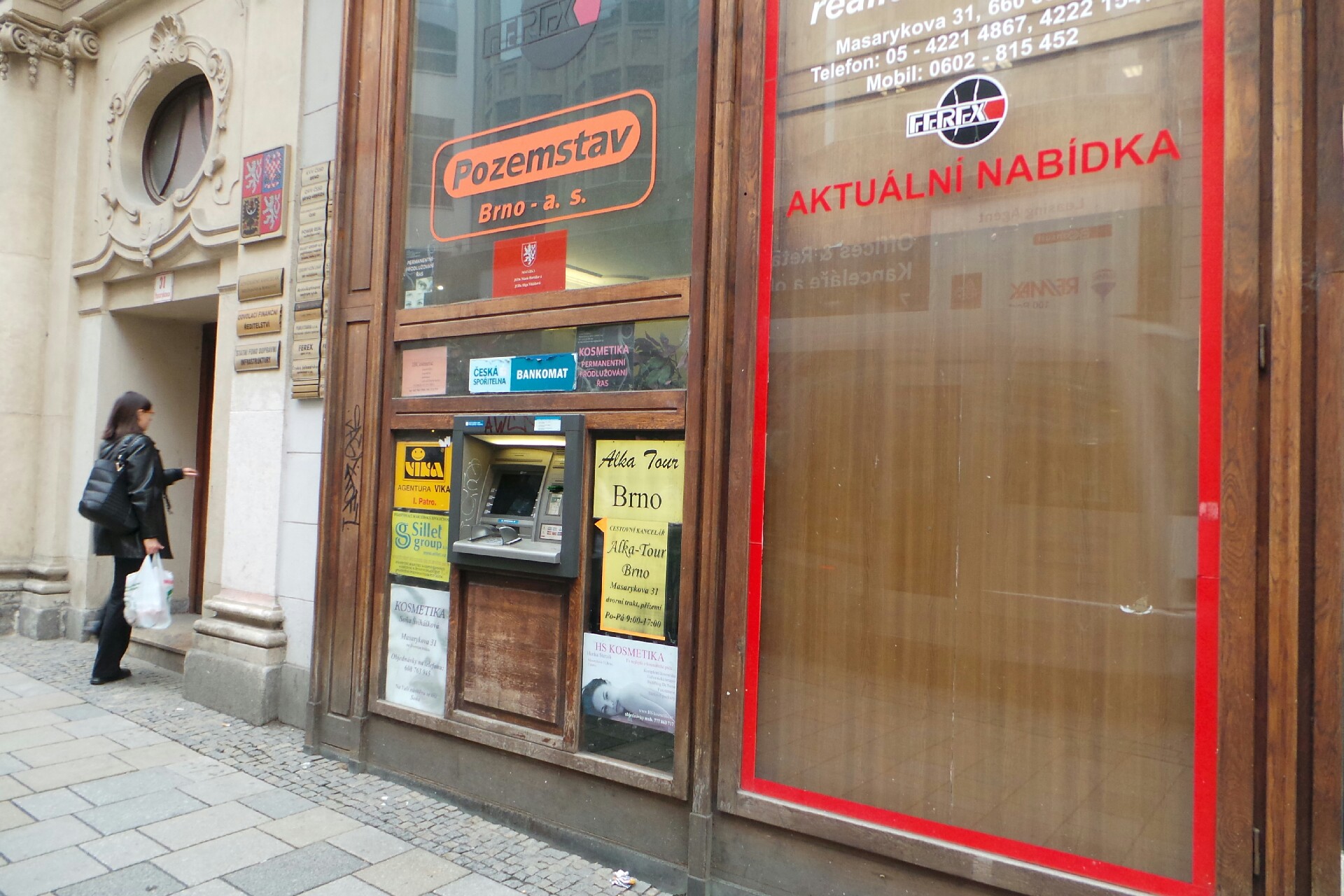 Bankomat České spořitelny