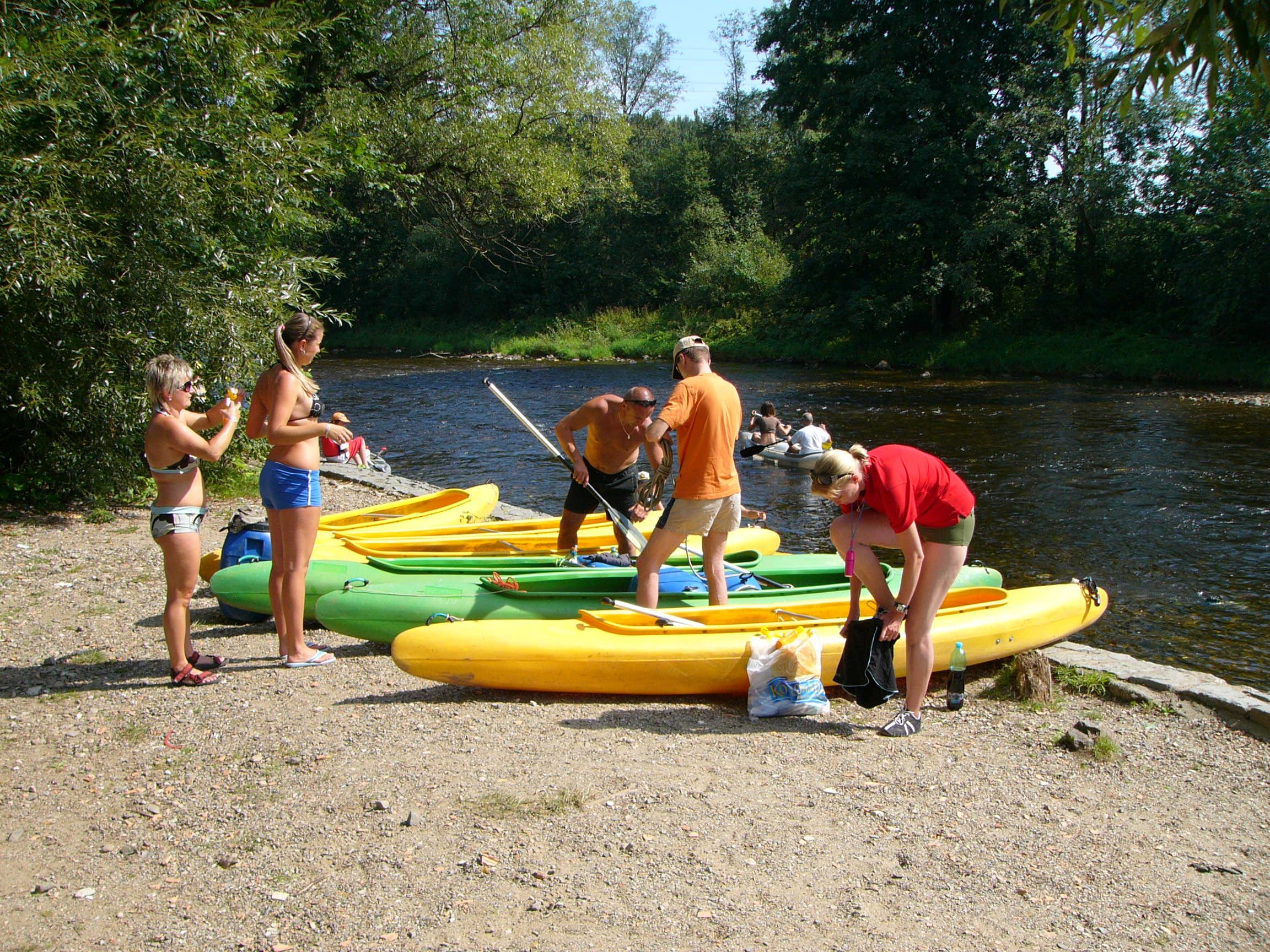Půjčovna lodí Otava - Rejdařství u Bacilů