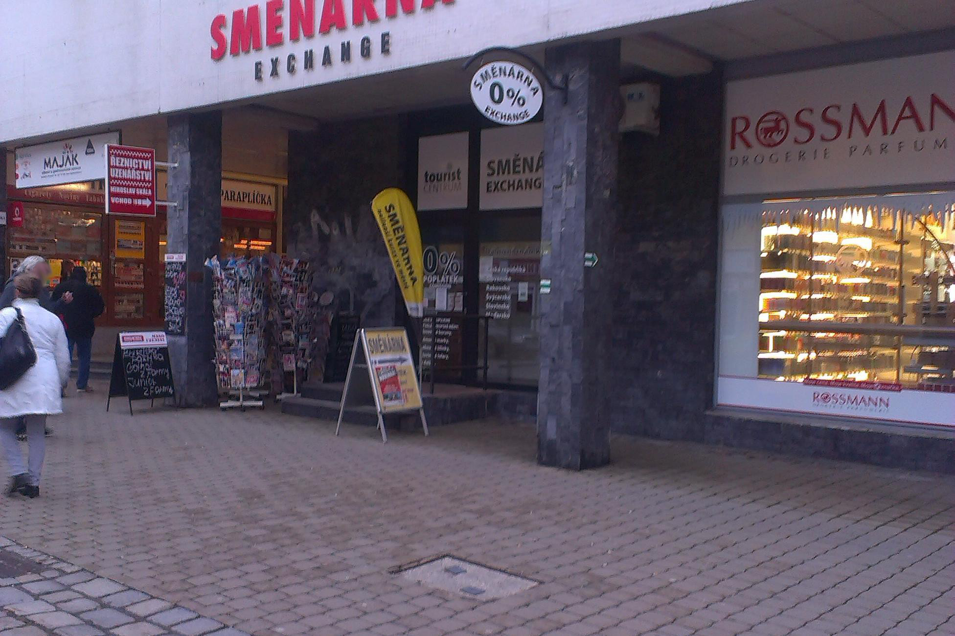 Směnárna Tourist centrum