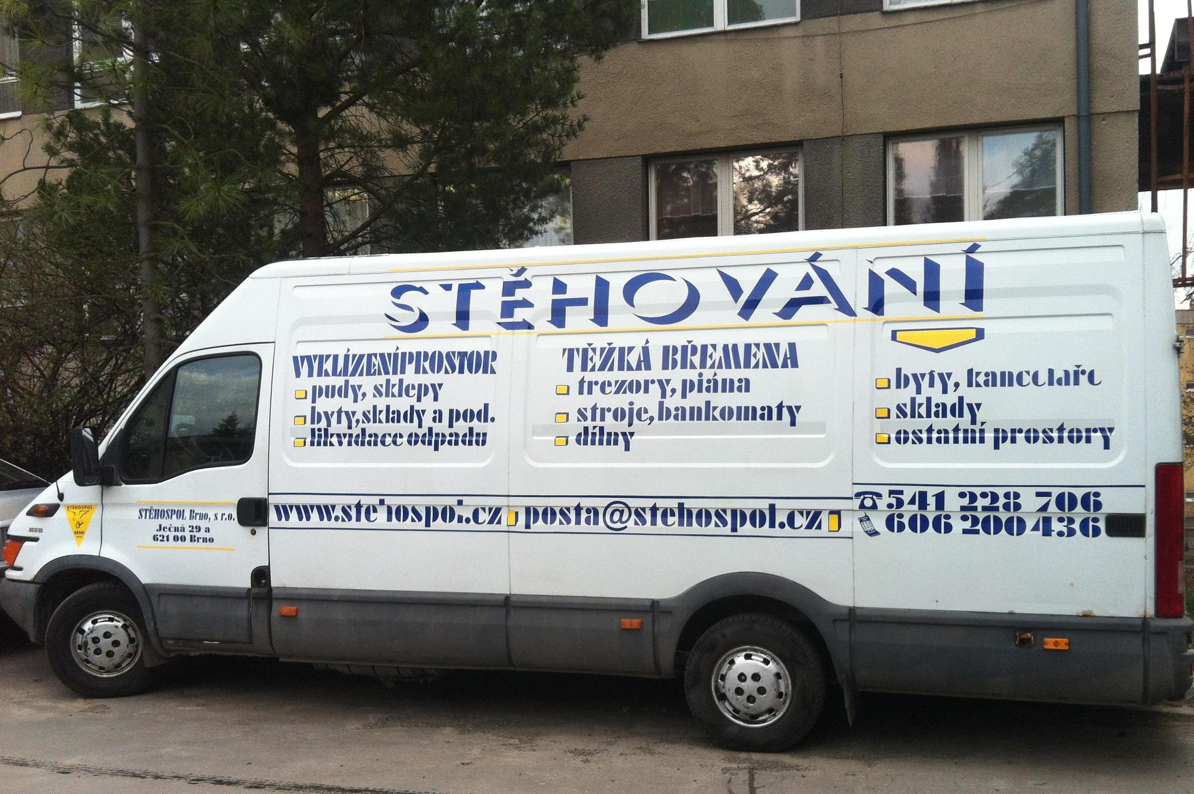 Stěhospol Brno - Stěhování