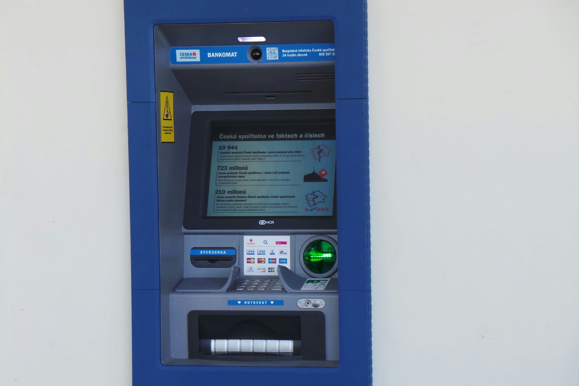 Bankomat České spořitelny