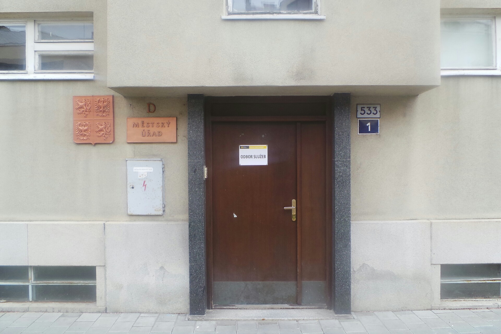 MÚ Kroměříž - Odbor služeb