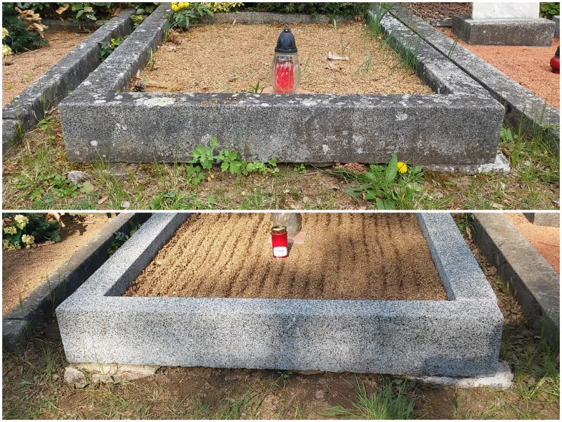 Ing. Petra Valentová - Čistíme hroby foto 2