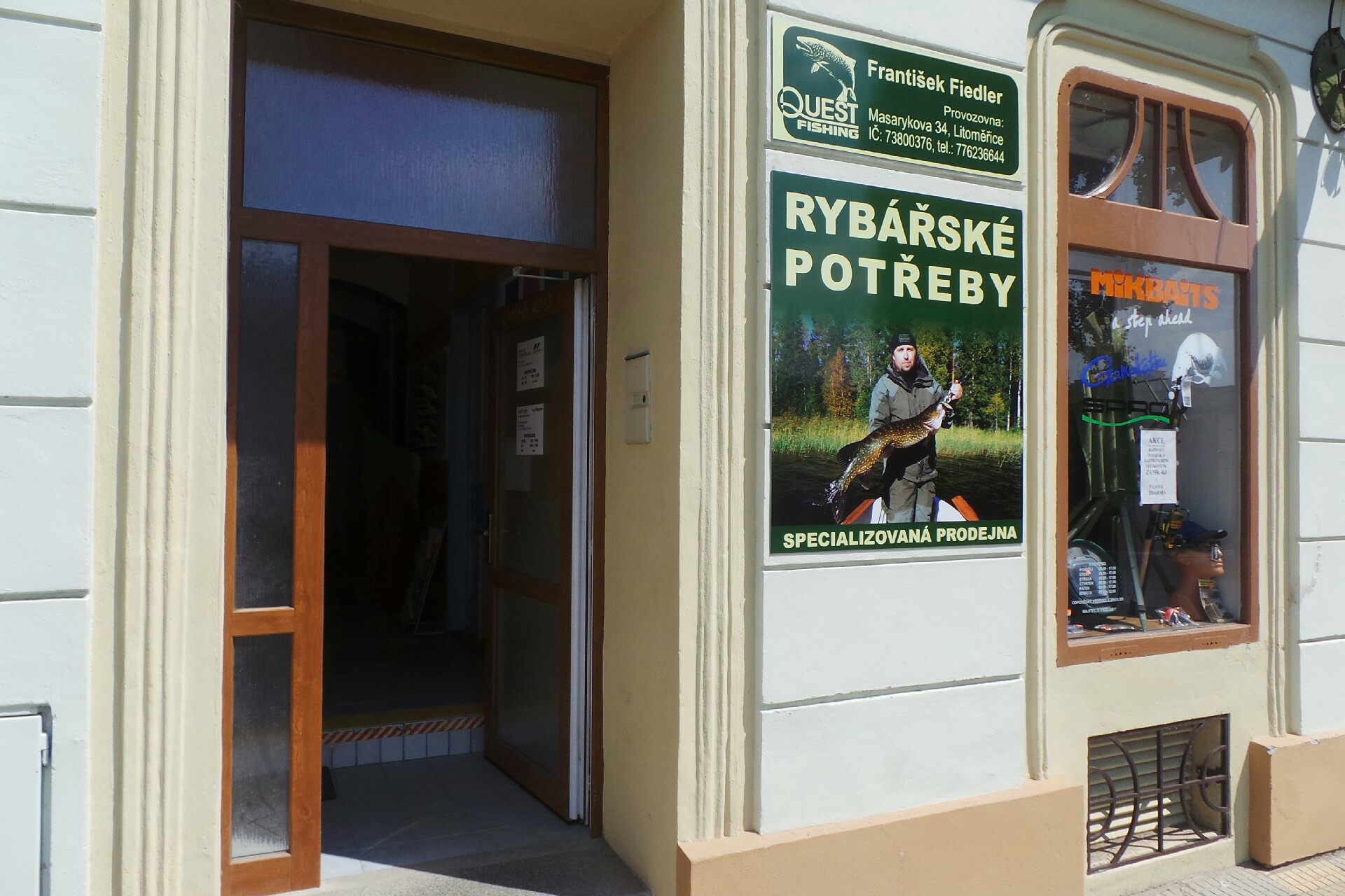 Rybářské potřeby-Quest fishing-František Fiedler