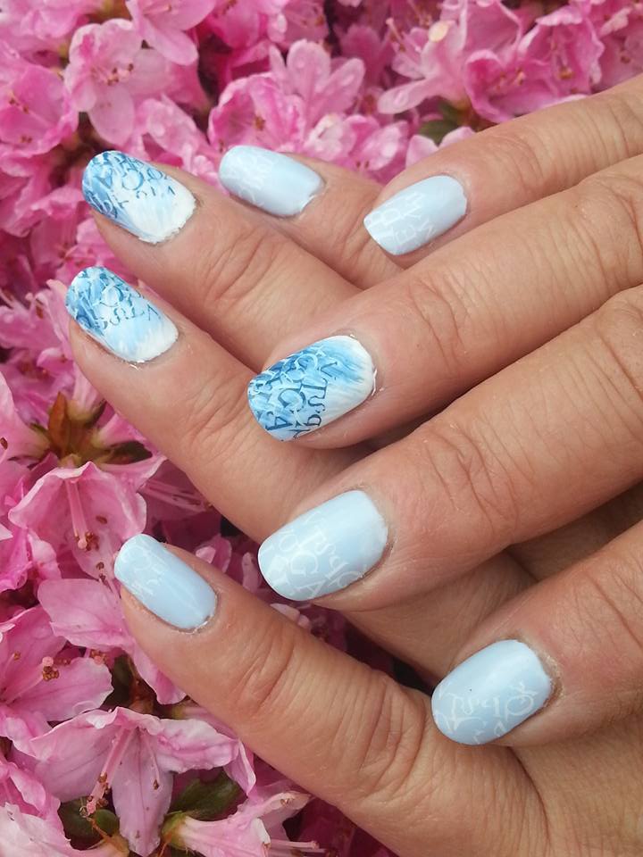 CND Shellac LA22 Nail Design foto 6