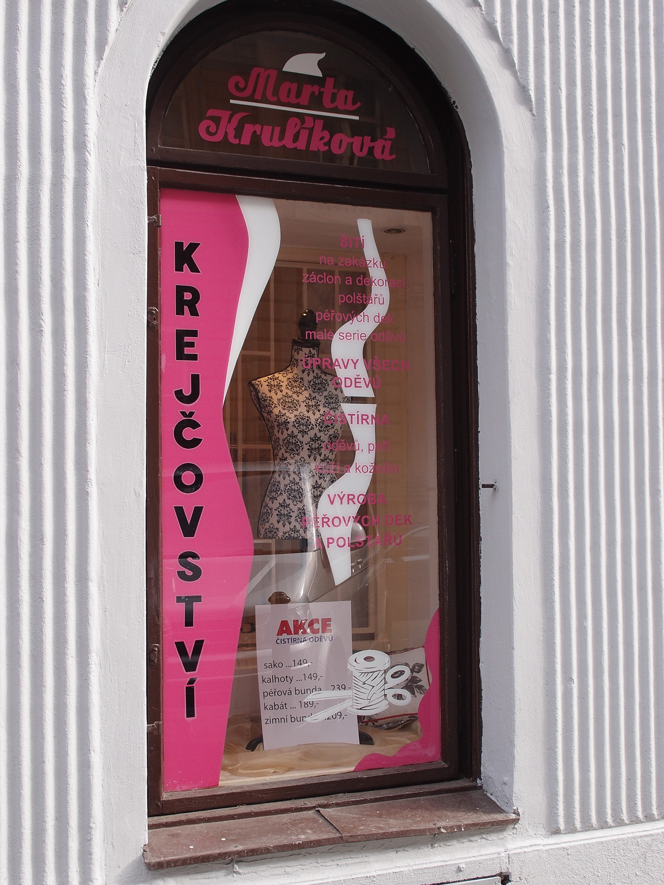 Krejčovství Marta Krulíková foto 2