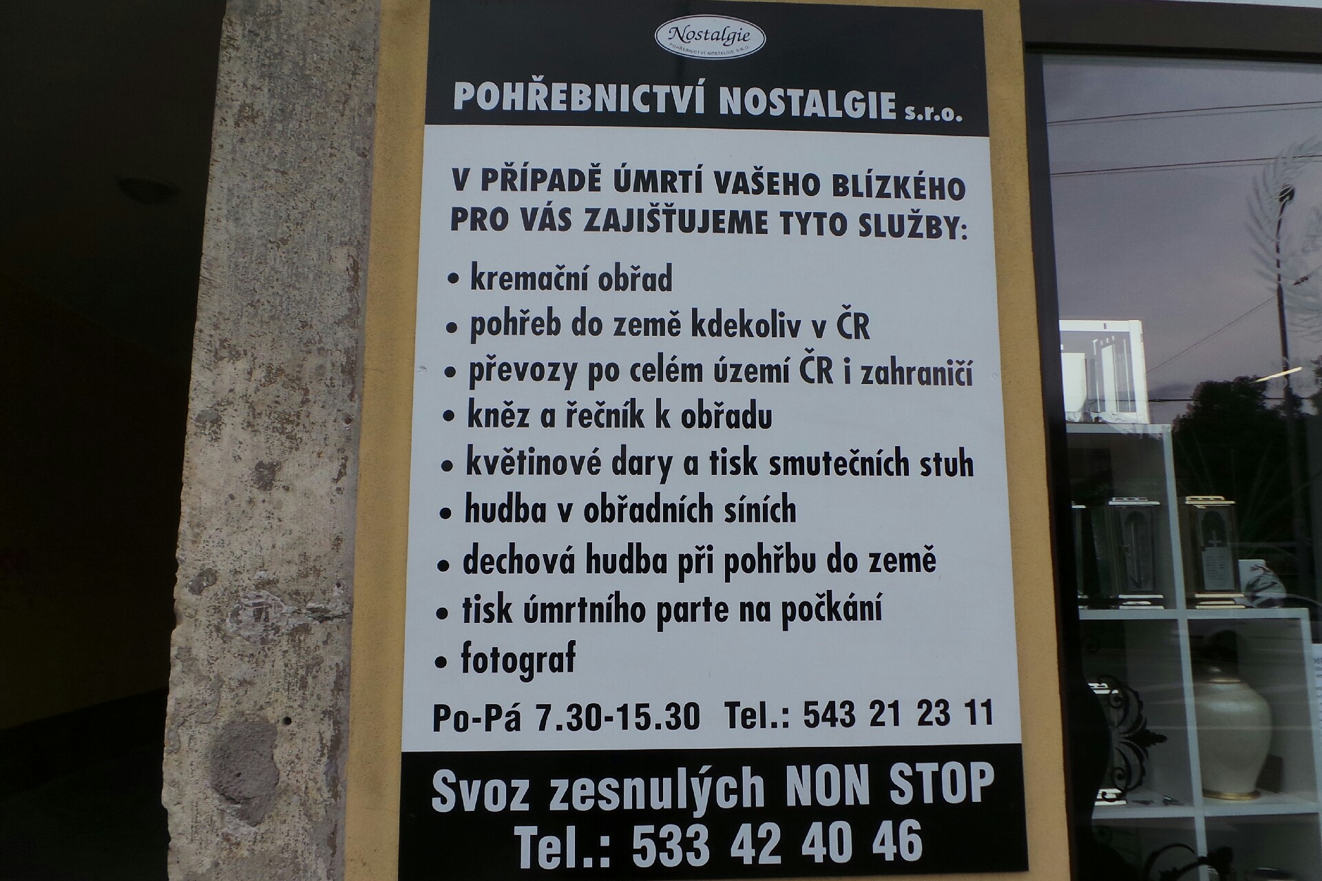 Pohřebnictví NOSTALGIE s.r.o. foto 2