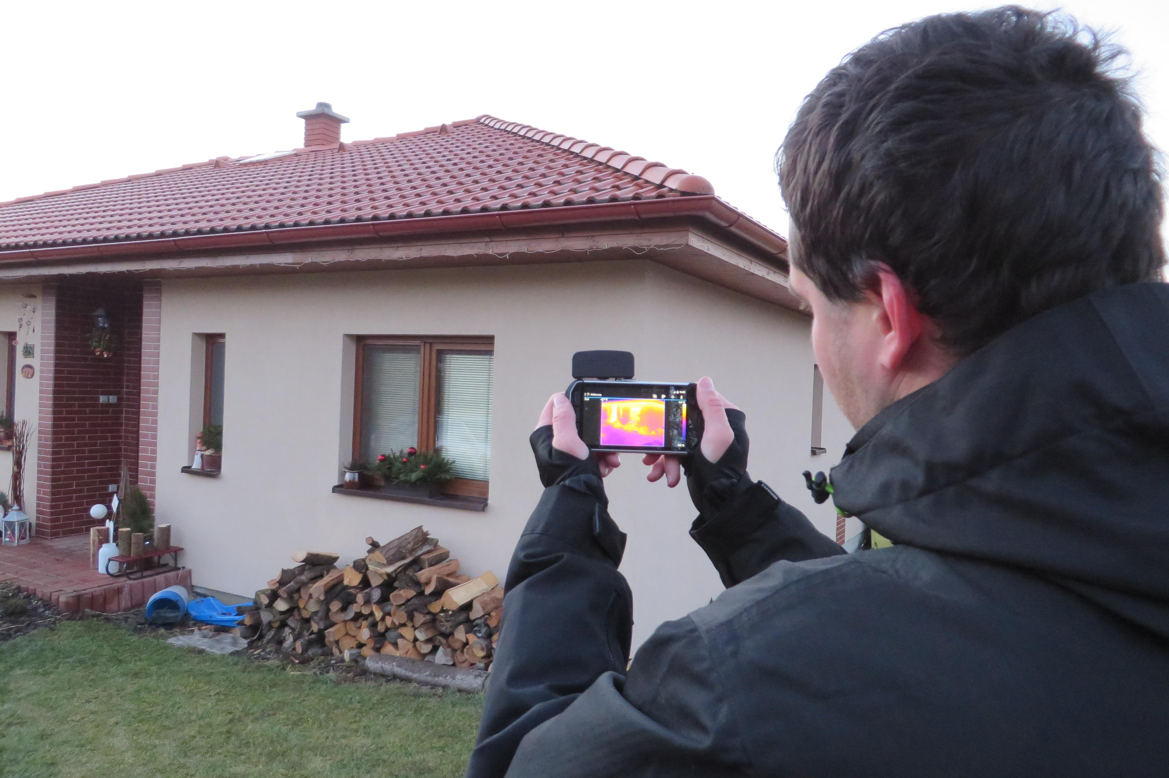 Borkovec - termokamera - termovize - Znojmo