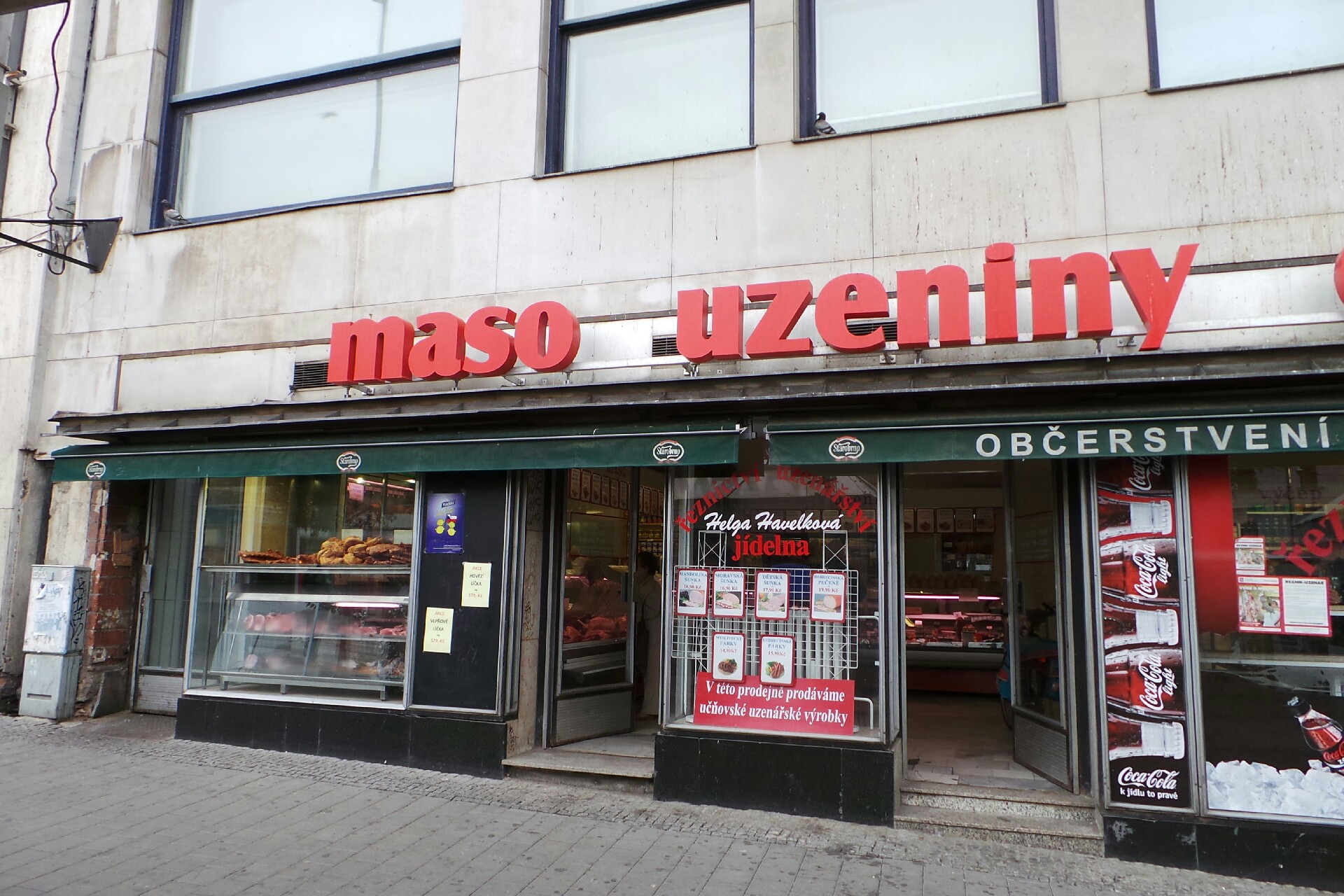 Helga Havelková maso, uzeniny, jídelna, spol. s r.o.