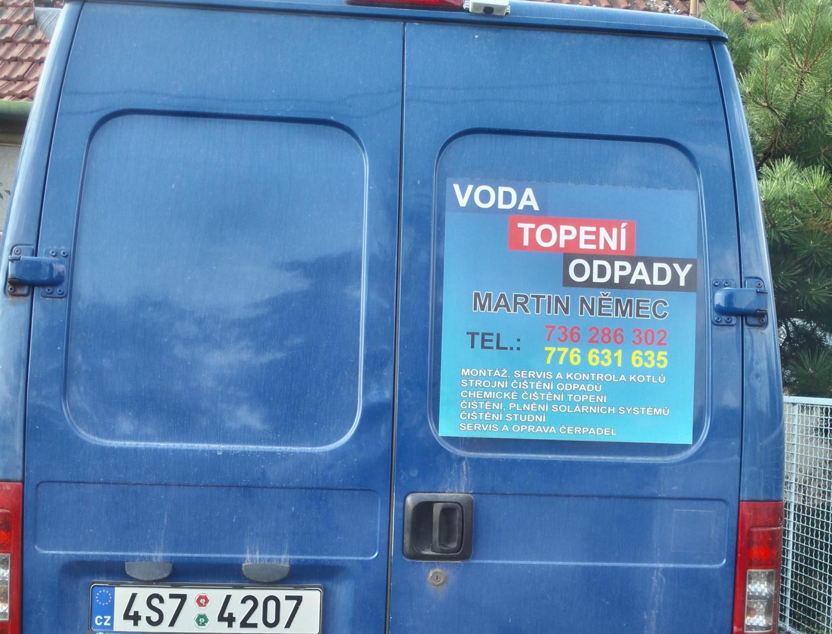 Topení voda kotle Martin Němec