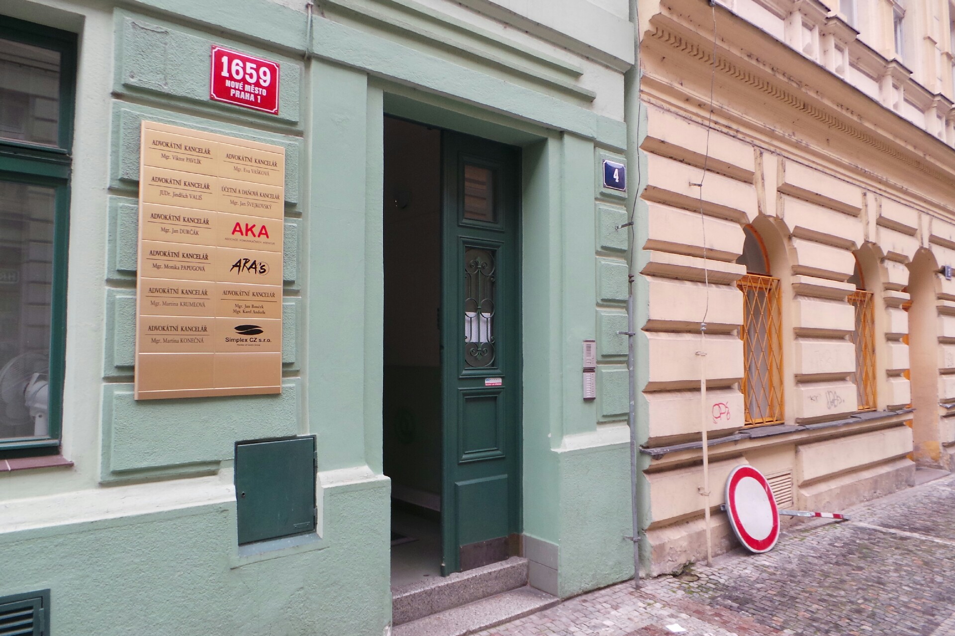 Advokátní kancelář u pivovarského muzea