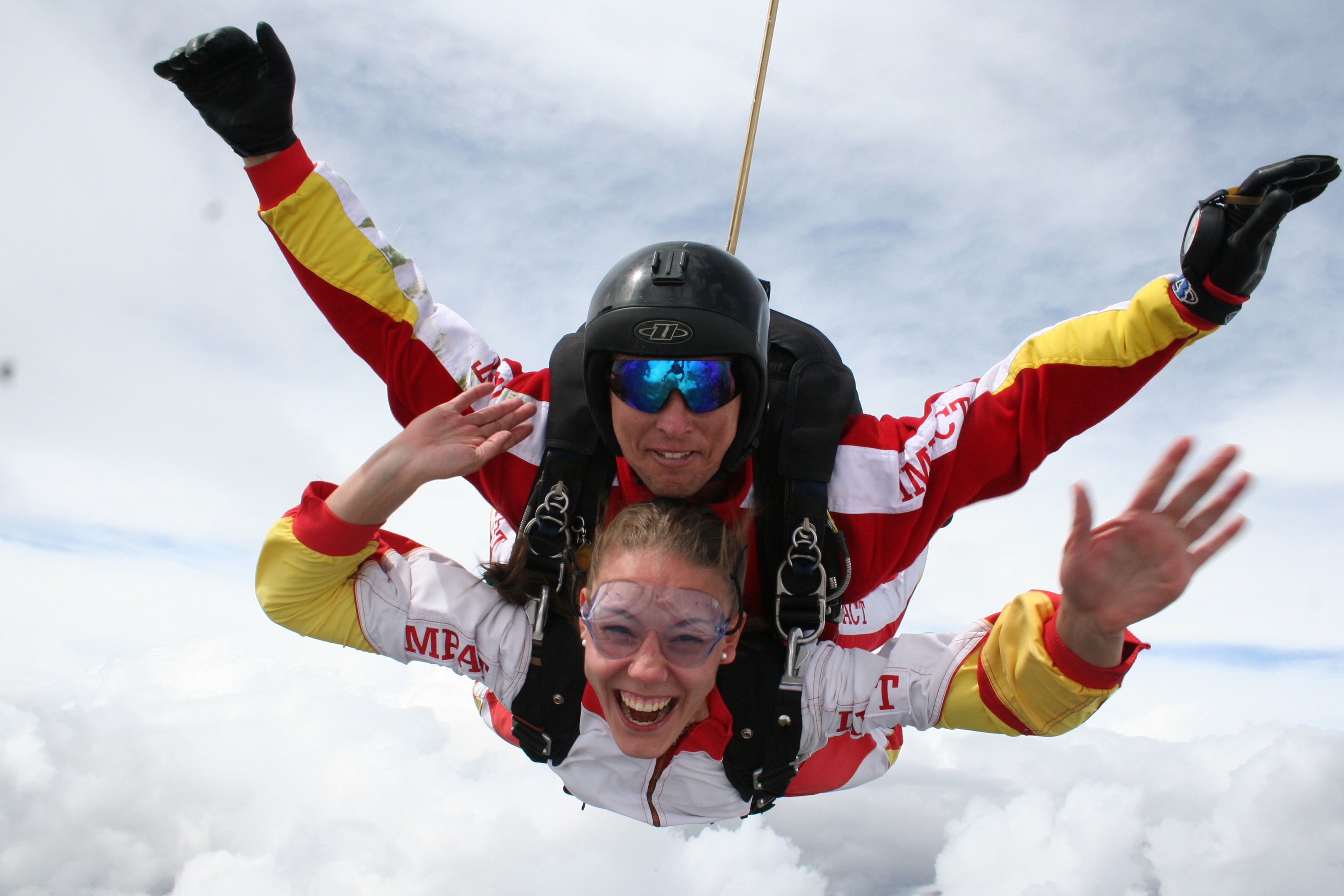 Tandemové seskoky - Paraškola IMPACT foto 6