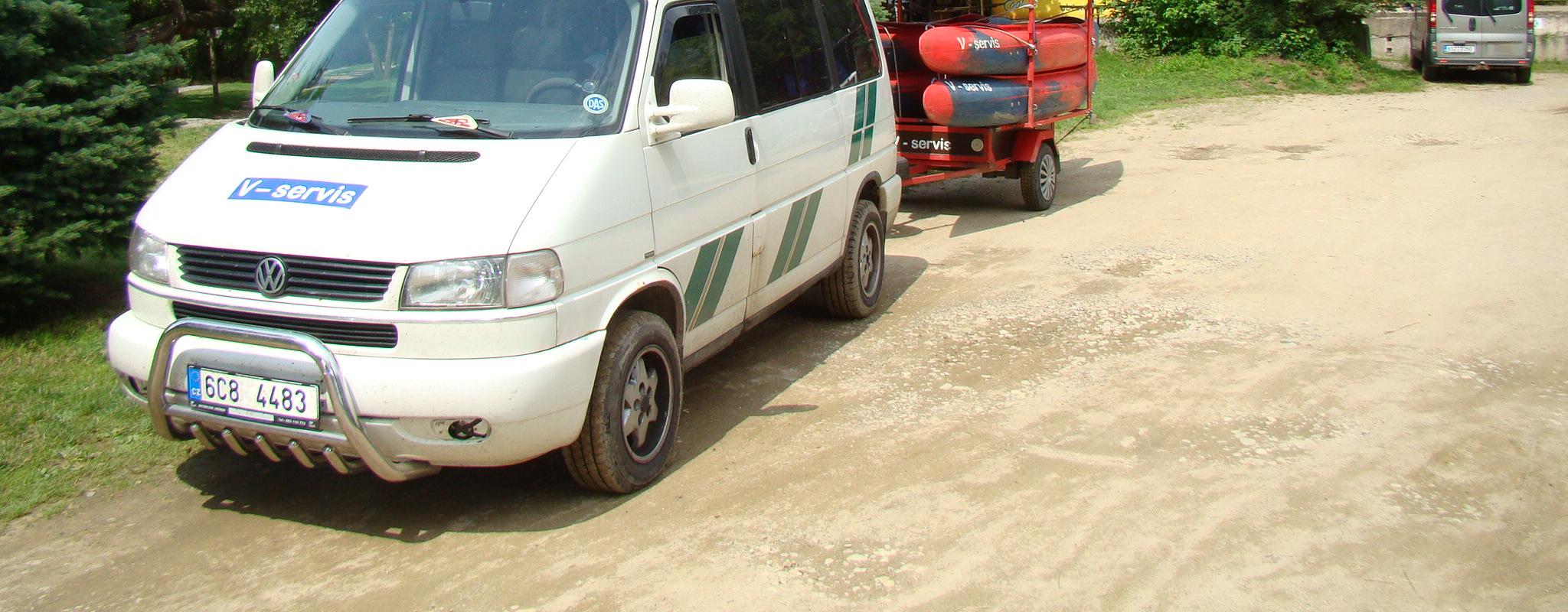 Půjčovna lodí a raftů V-servis