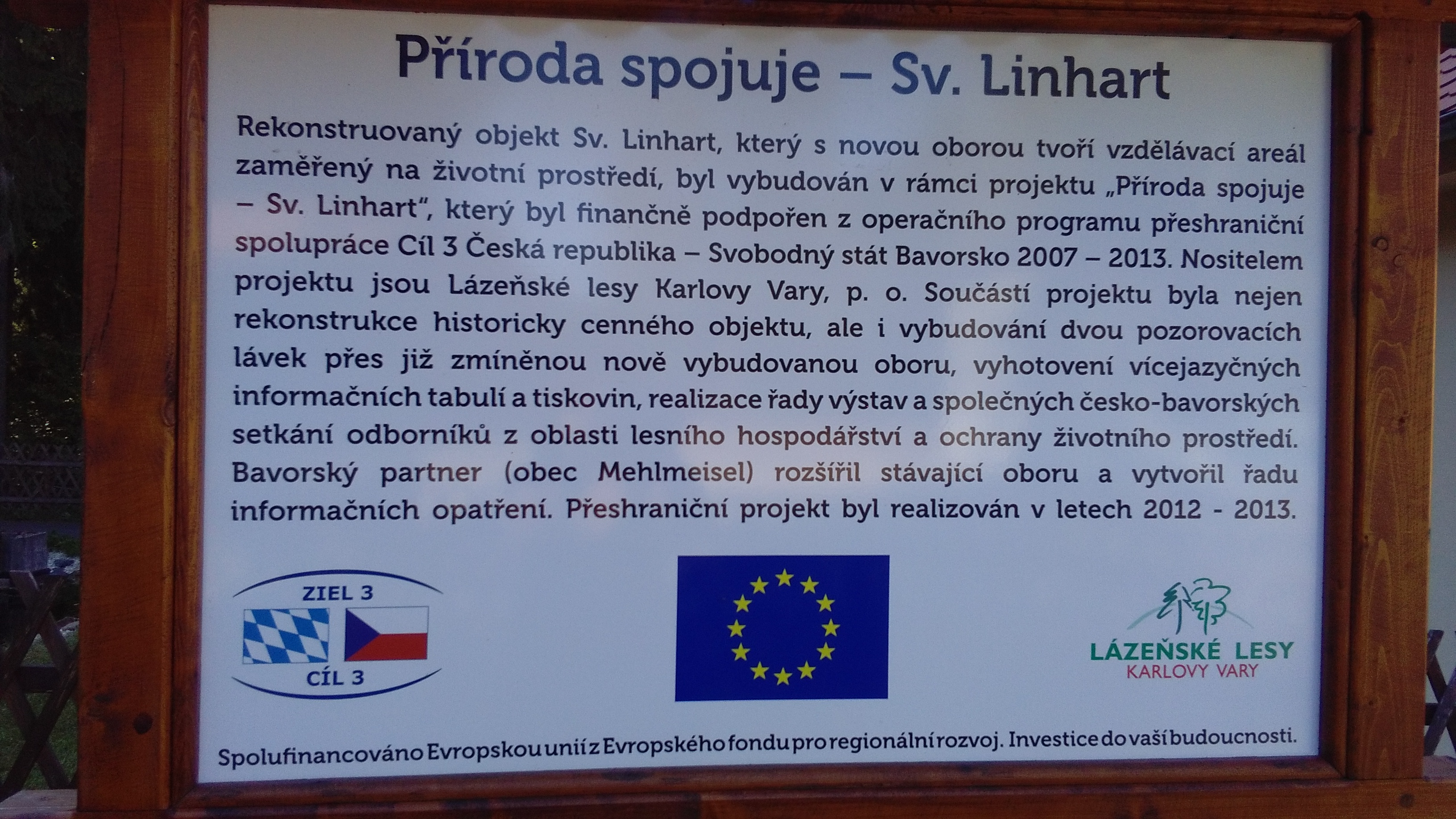 Přírodní lanové centrum svatý Linhart foto 3