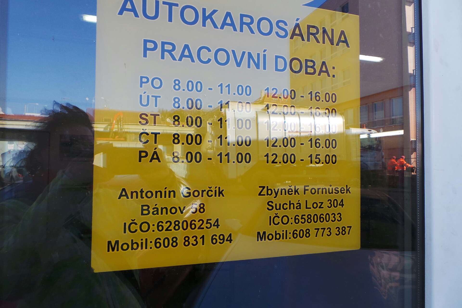 Autoklempíř Zbyněk Fornůsek foto 1