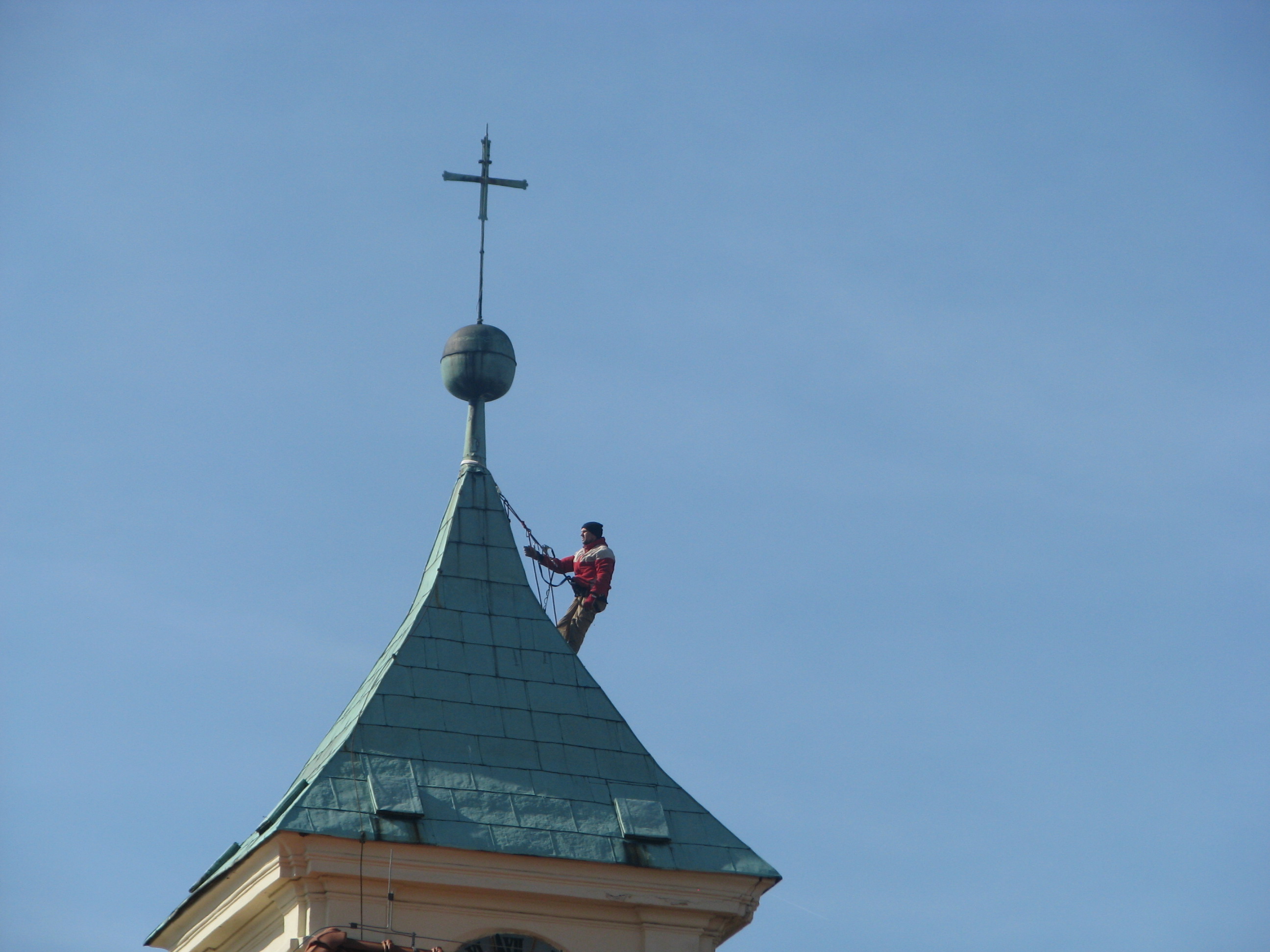 Výškové práce Kamil Čech foto 4