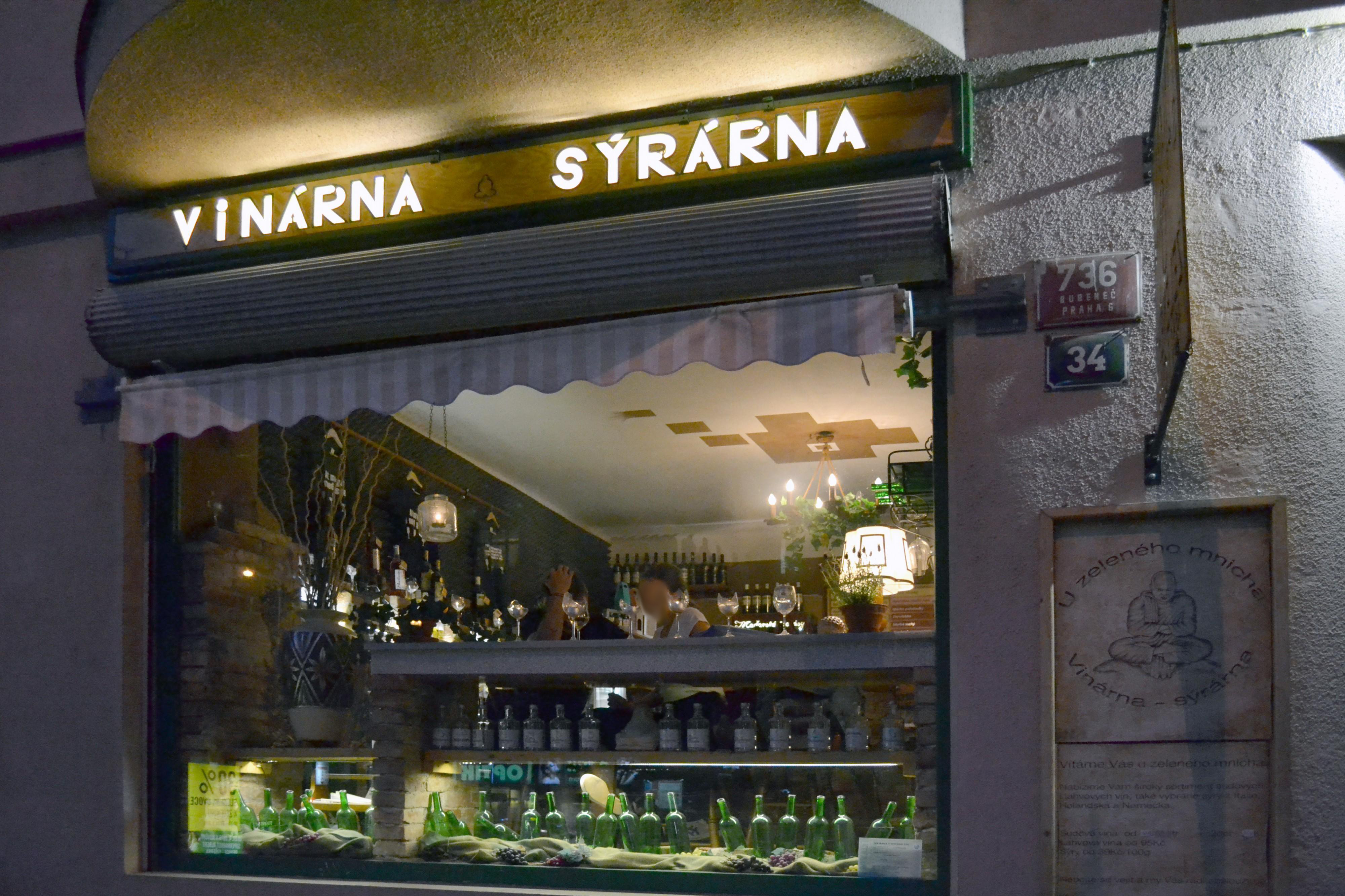 Vinárna - sýrárna U Zeleného mnicha