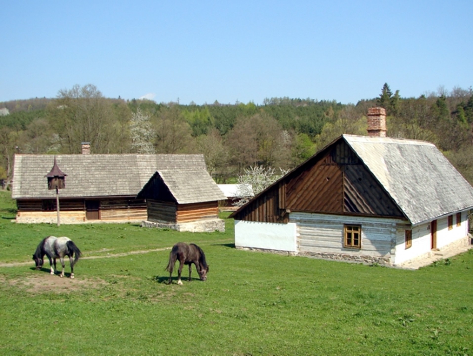 Skanzen Vysoký Chlumec foto 2