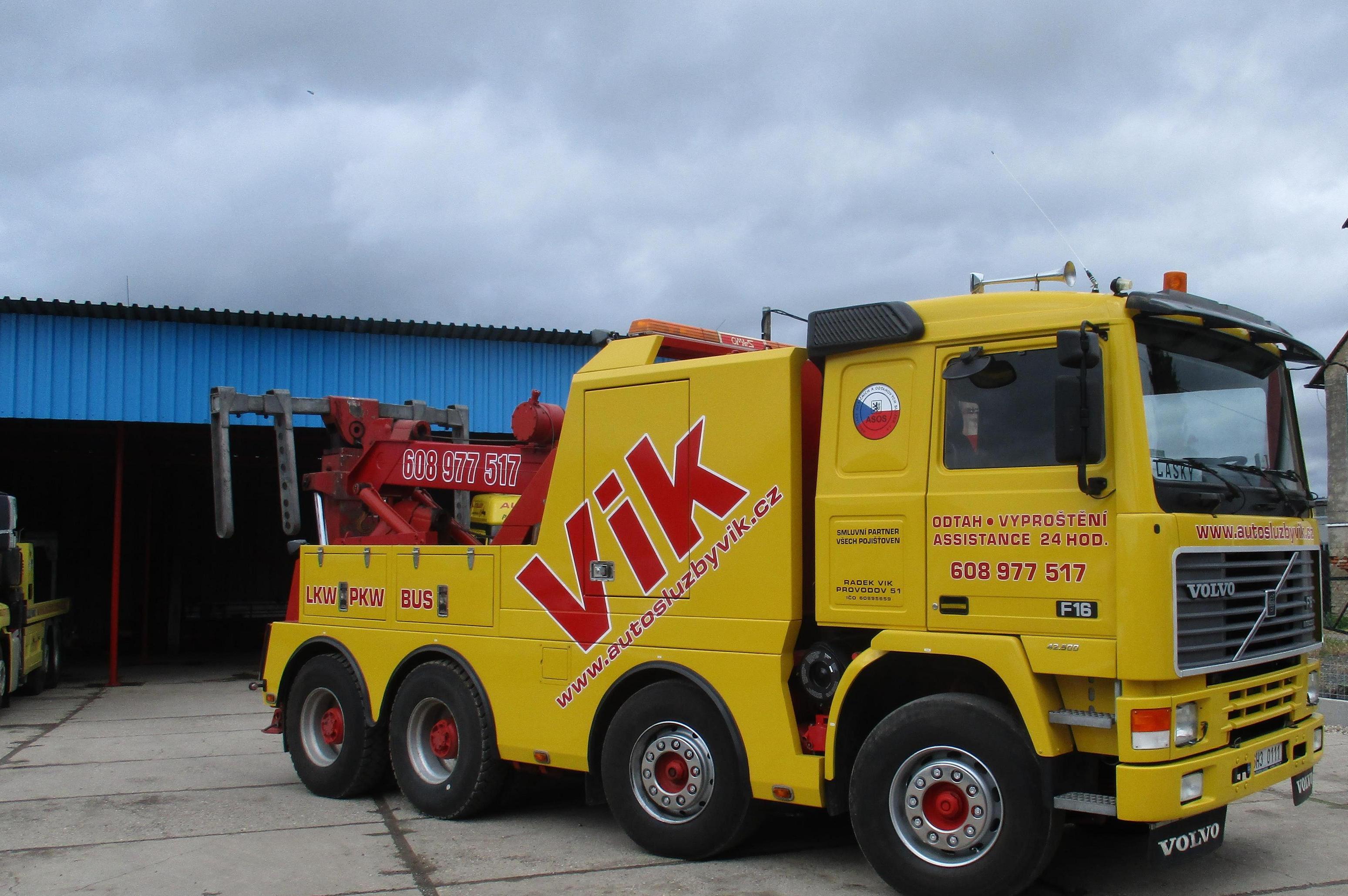 Autoslužby Vik - odtahová služba