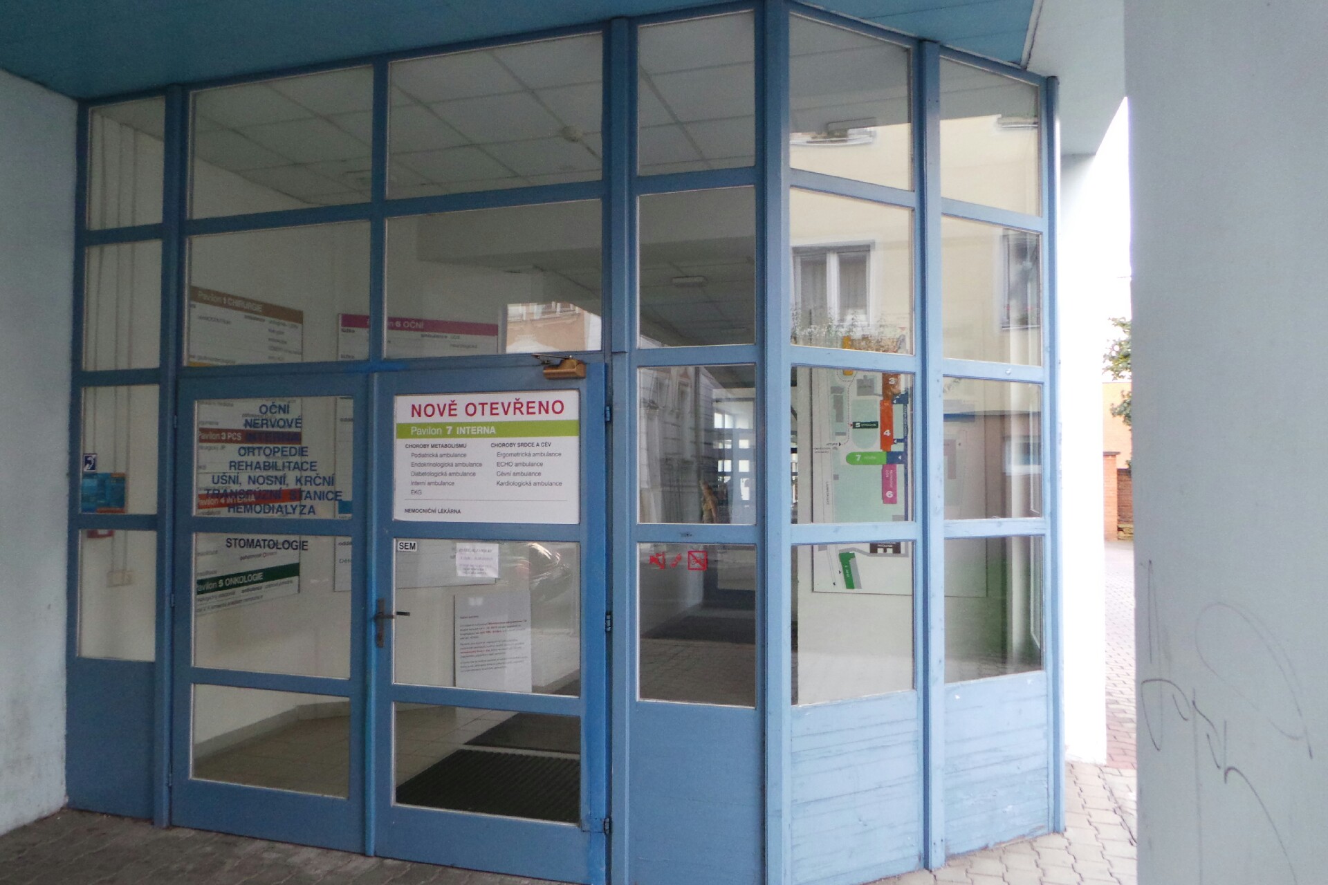 Oční ambulance - Klaudiánova nemocnice