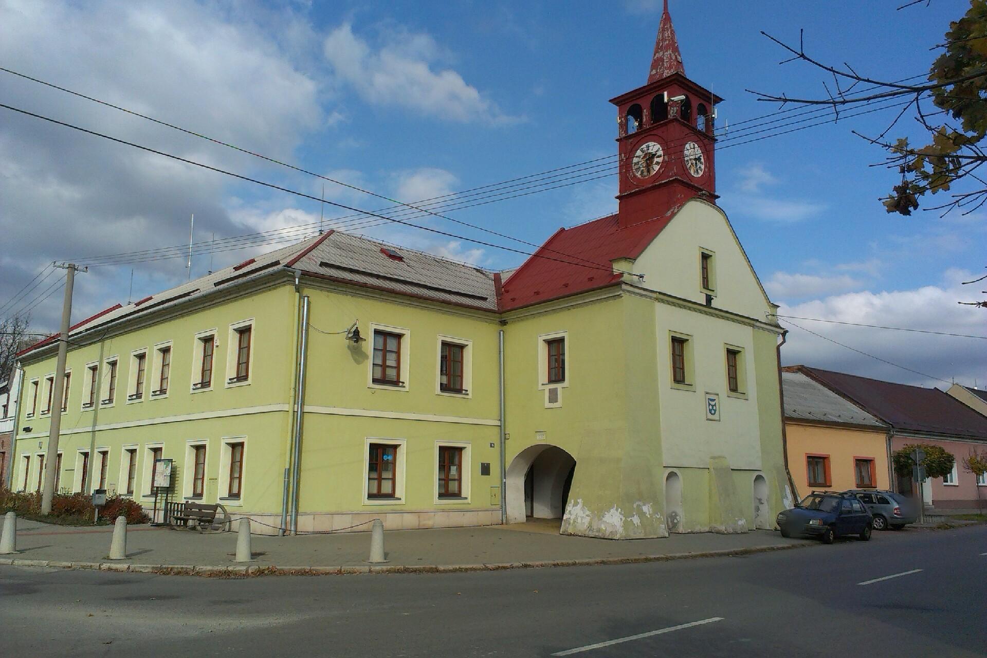 Velká Bystřice - městský úřad