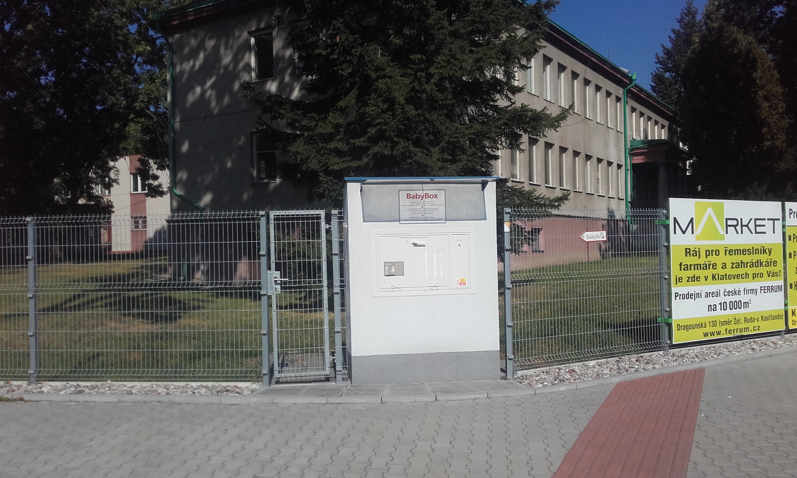 Babybox - Klatovská nemocnice