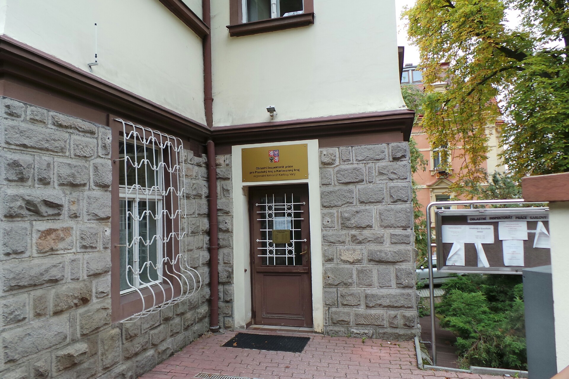 Oblastní inspektorát práce pro Plzeňský kraj a Karlovarský kraj - detašované pracoviště