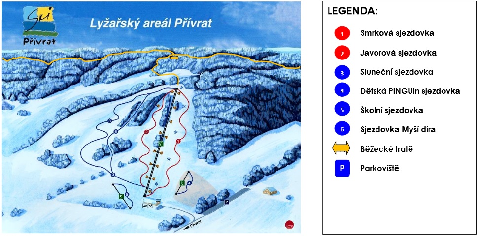 SKI areál Přívrat foto 4