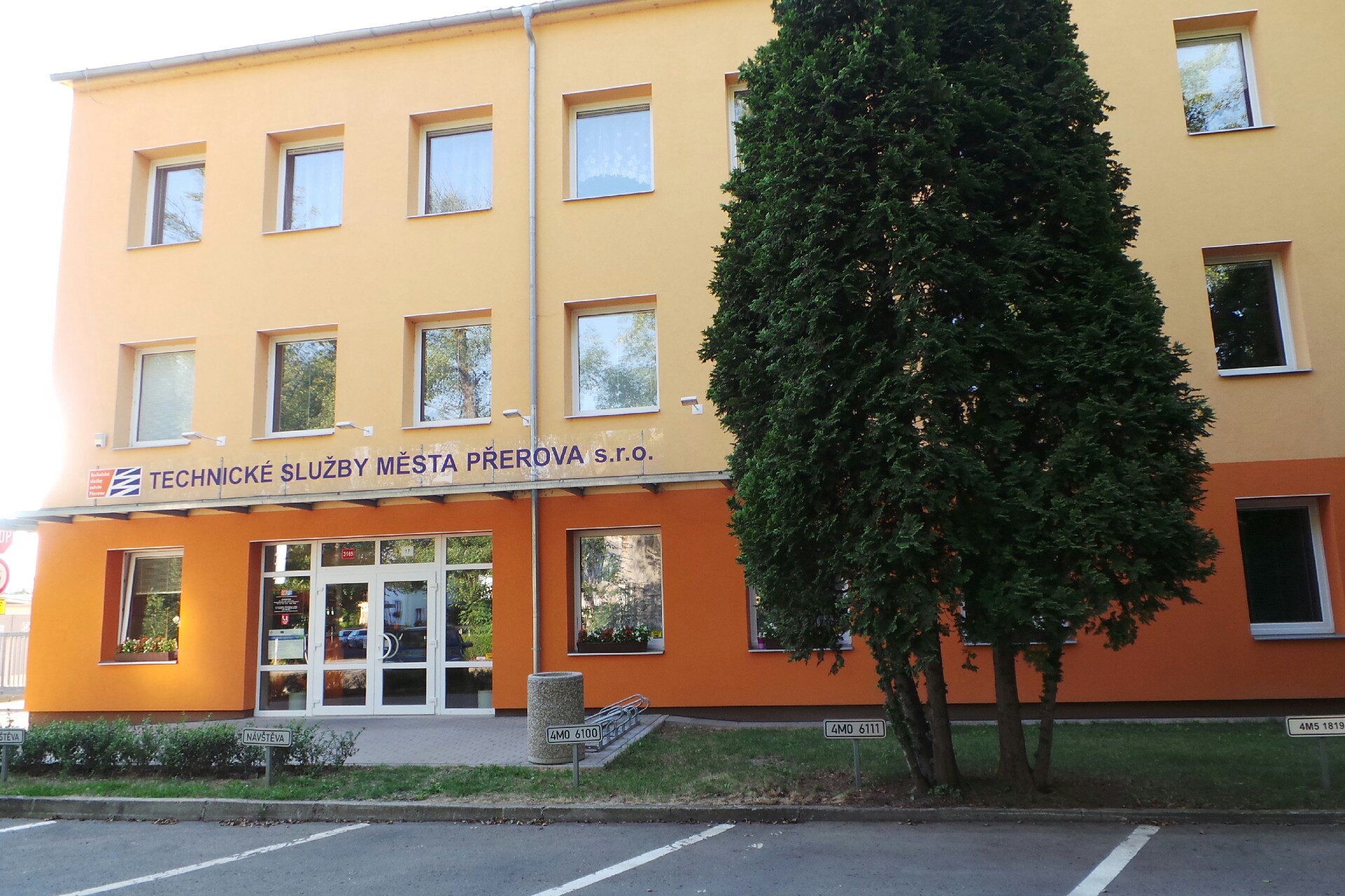 Sběrný dvůr Na Hrázi