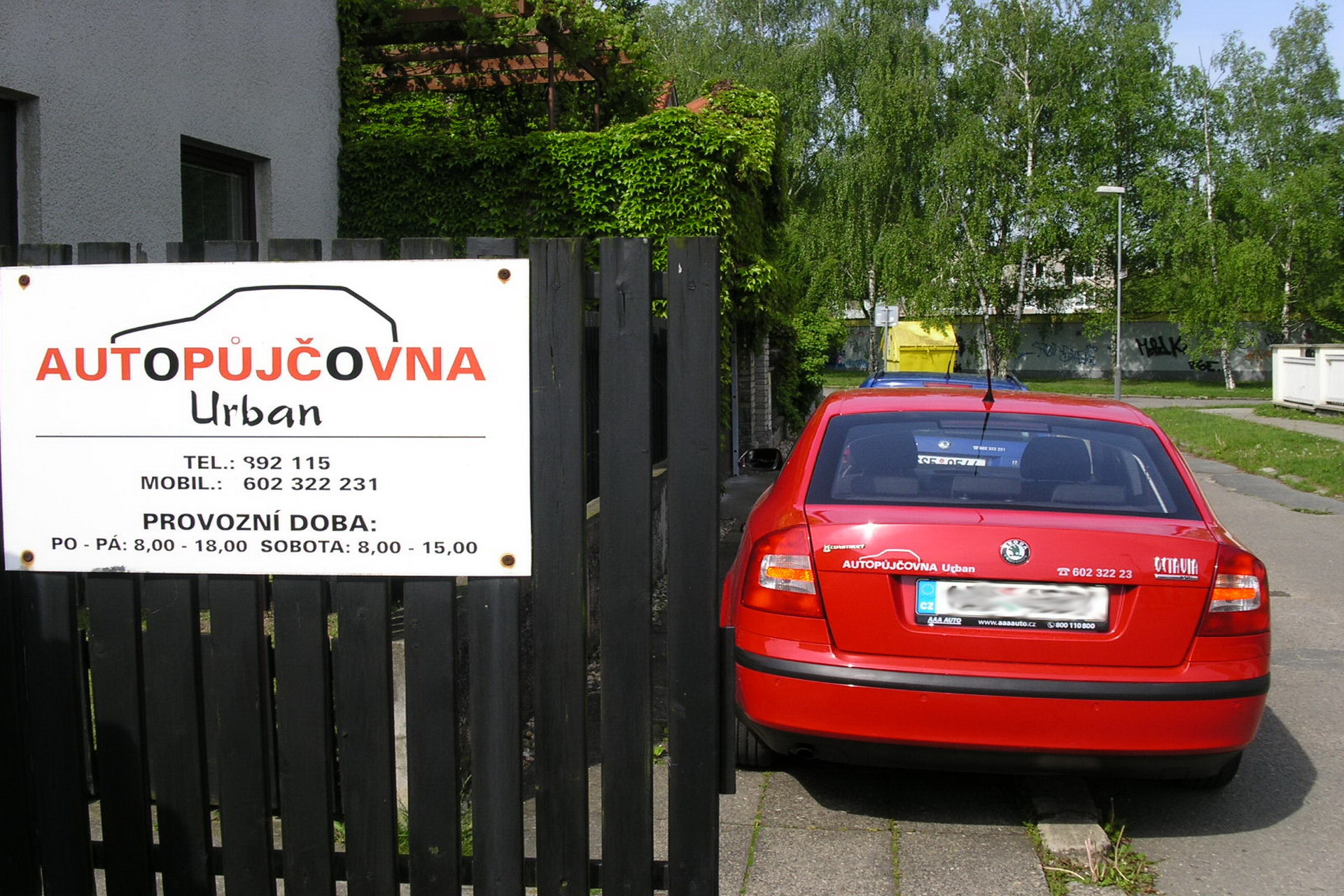 Autopůjčovna Urban