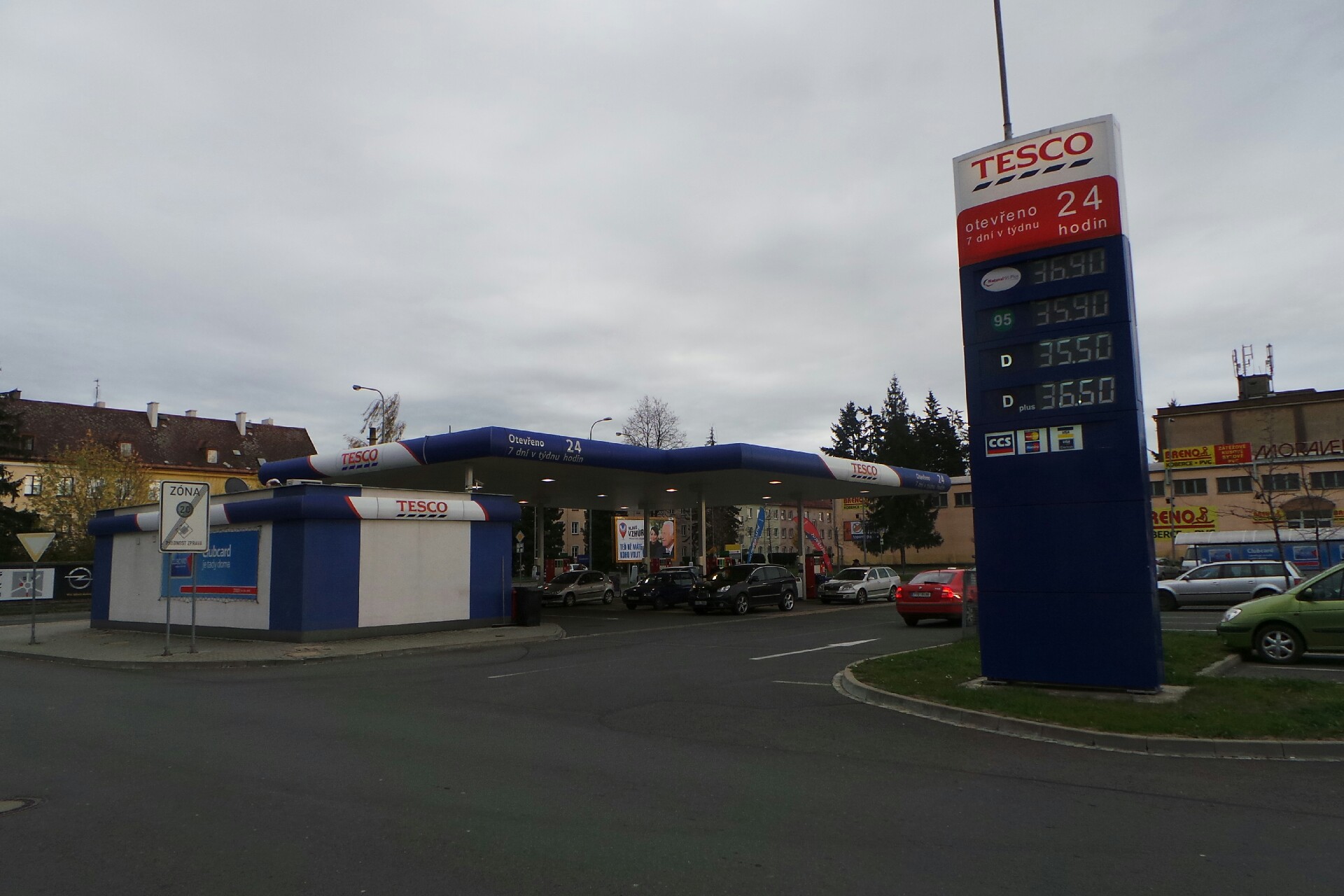 Tesco Čerpací stanice