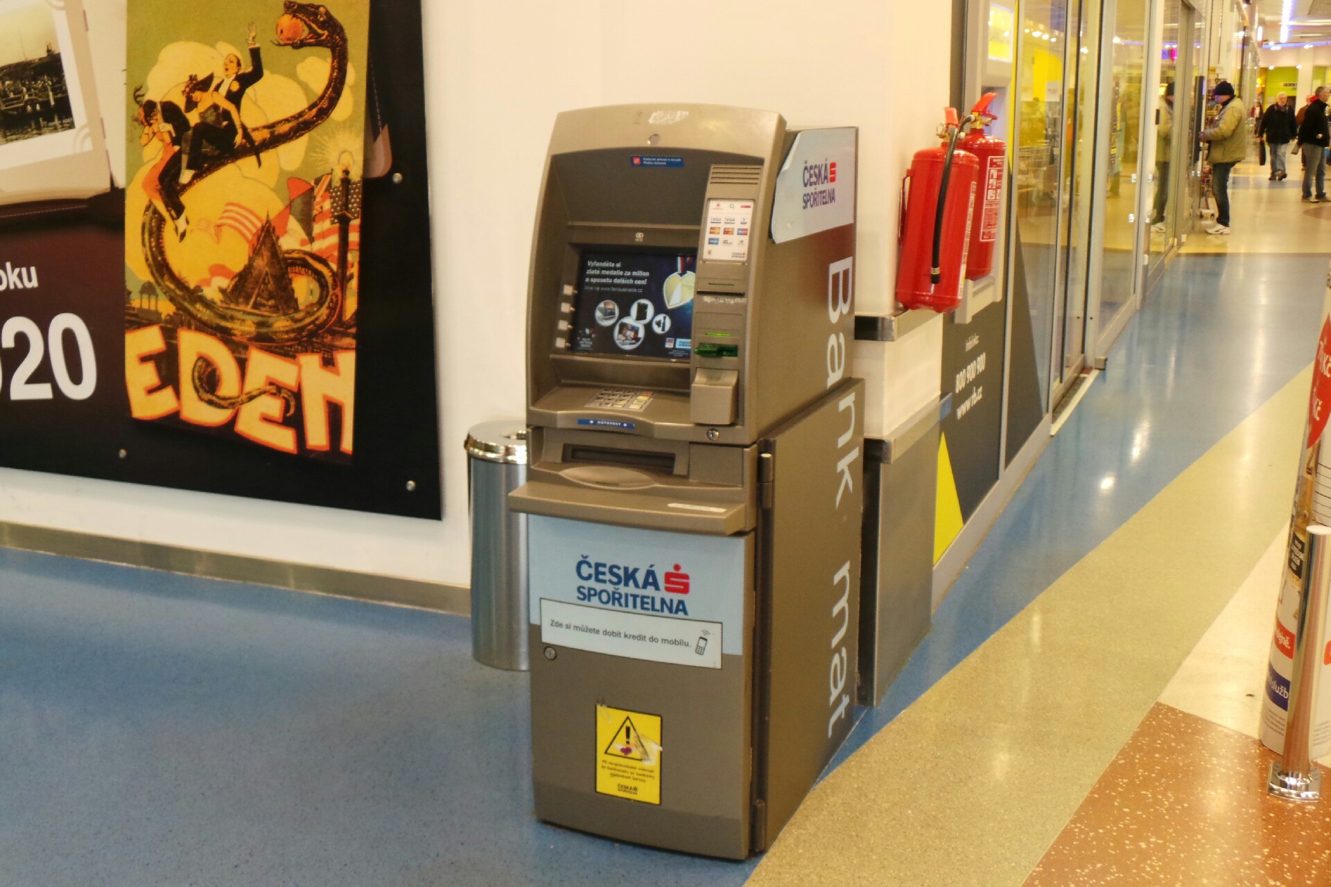 Bankomat České spořitelny